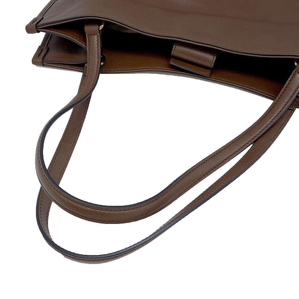 GUCCI Horsebit 1955Tote Bag Brown 623694 Leather