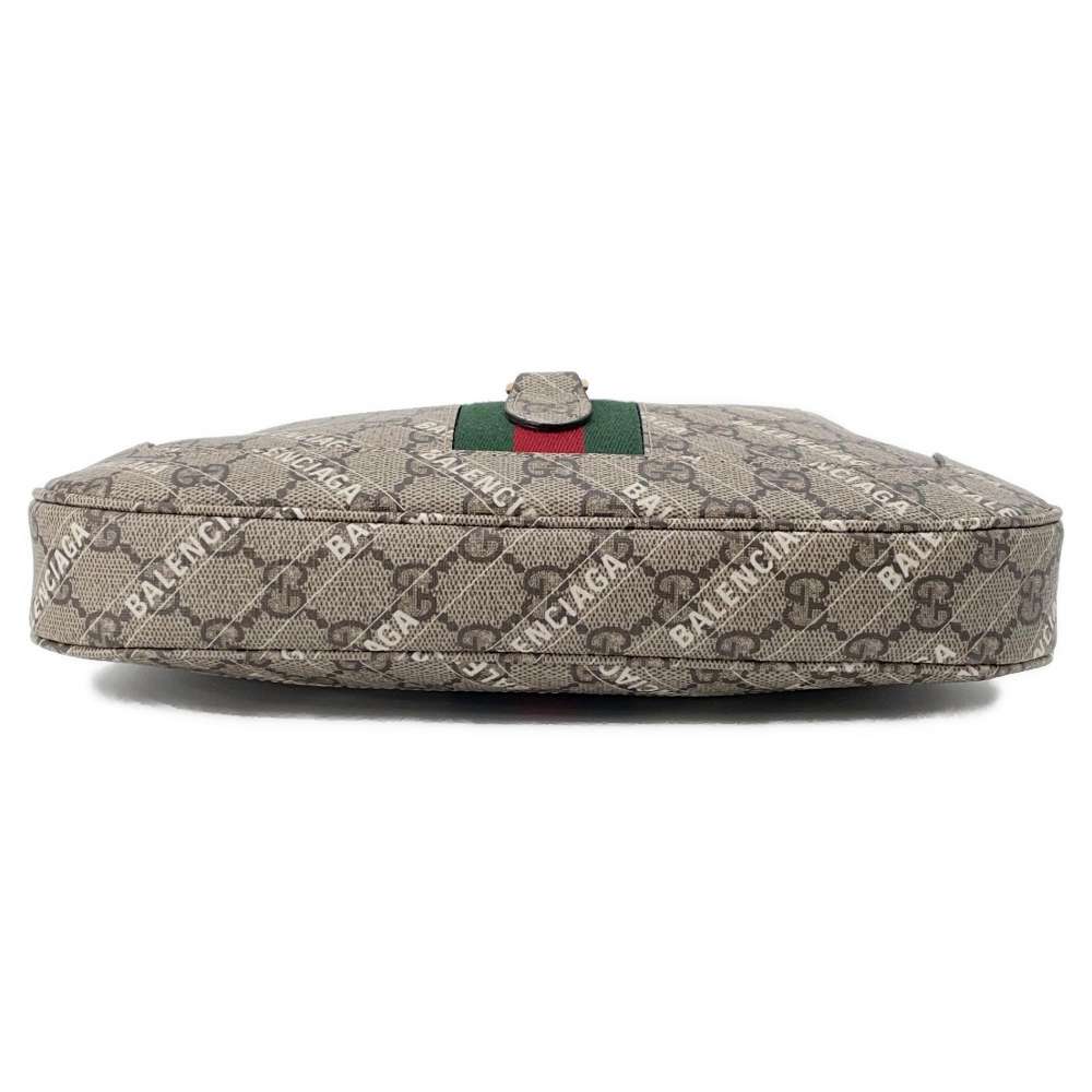 GUCCI Hacker Project Jackie 1961 Shoulder Bag Beige 636706 GG SupremeCanvas