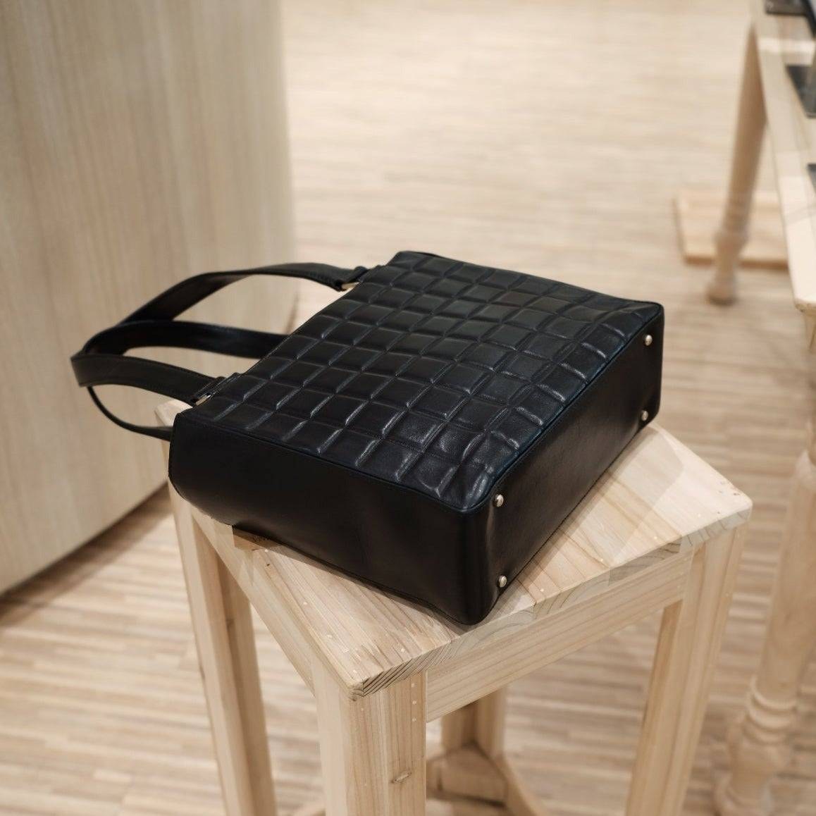 Chanel CC choco bar shoulder bag