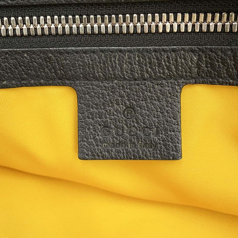 GUCCI Off the Grid 2way Tote Bag Yellow/Black 630353 Nylon Leather