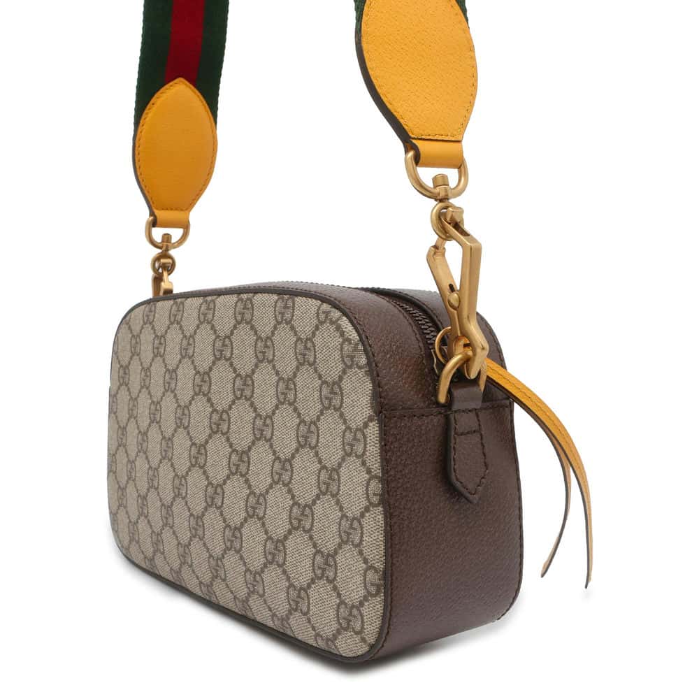 GUCCI Neo Vintage Shoulder Bag Brown/Beige 476466 PVC