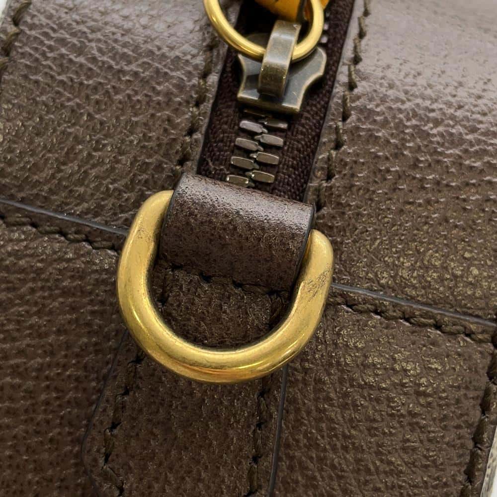 GUCCI Neo Vintage Shoulder Bag Brown/Beige 476466 PVC