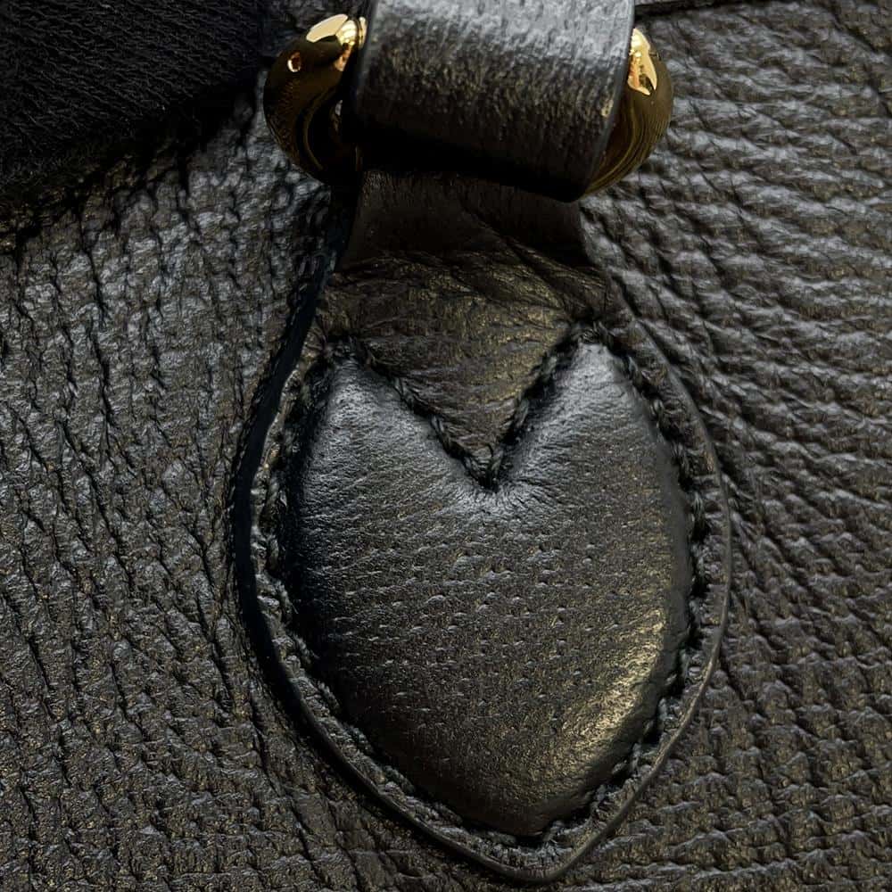 GUCCI Tote Bag Black 765043 Leather Size Small