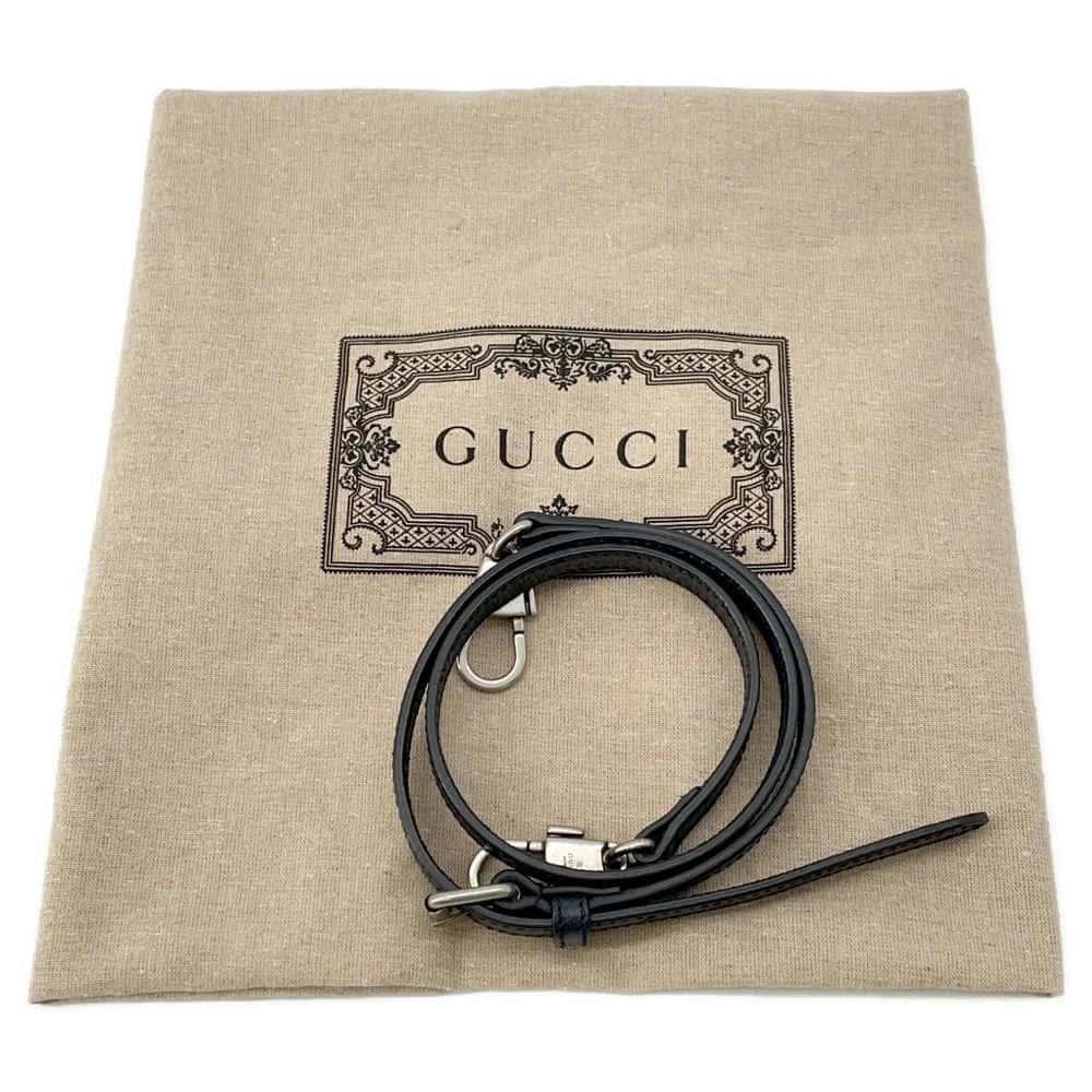GUCCI Interlocking G Tote Bag Beige/Blue 659983 GG SupremeCanvas Size Small