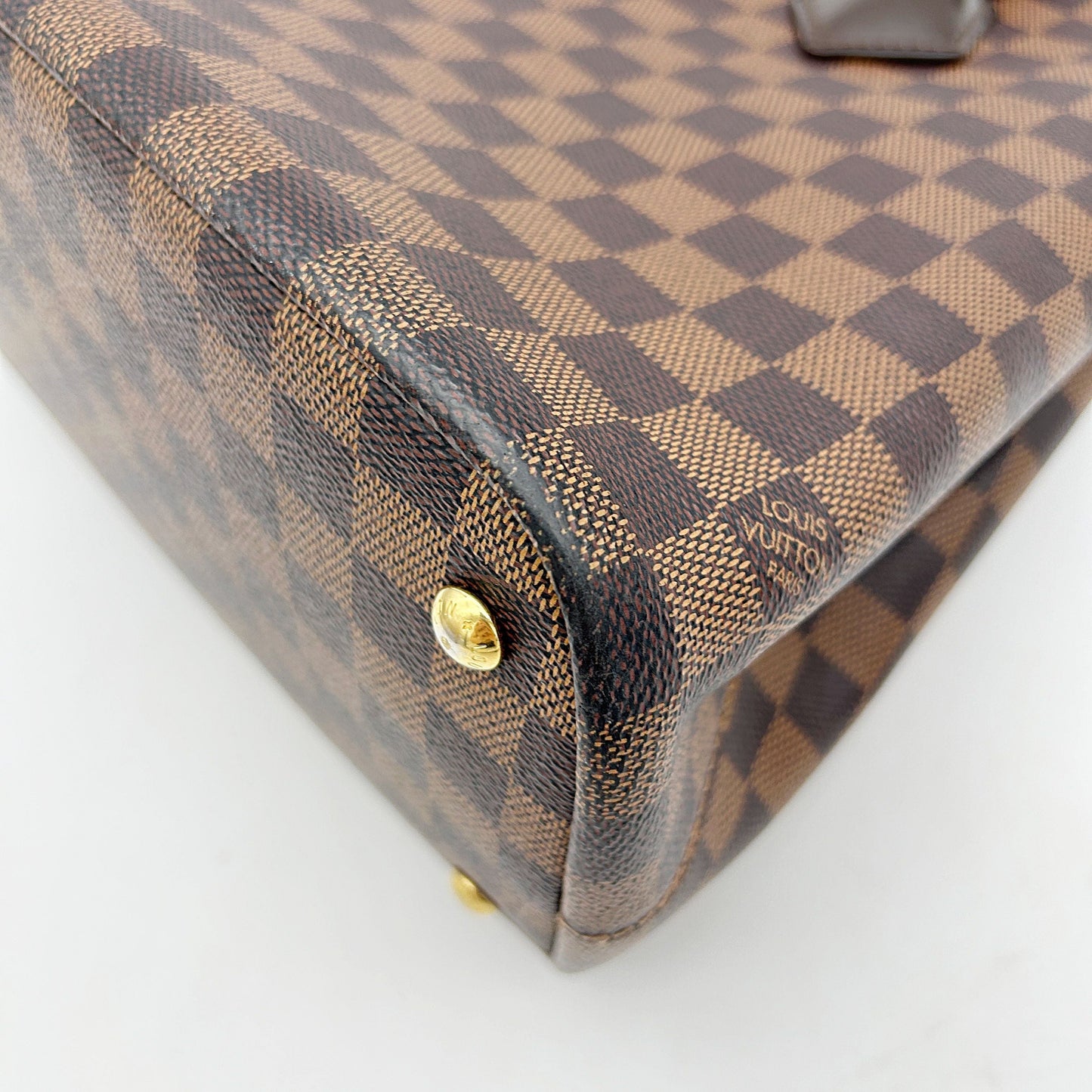 Louis Vuitton Damier Ebene Kensington - Brown Shoulder Bags, Handbags LA26134