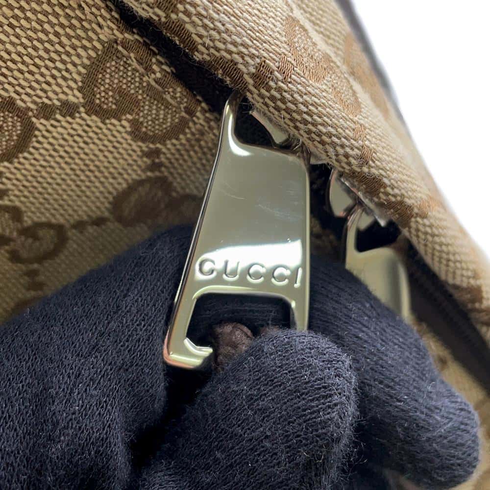 GUCCI Large Backpack Beige 800182 GG Canvas