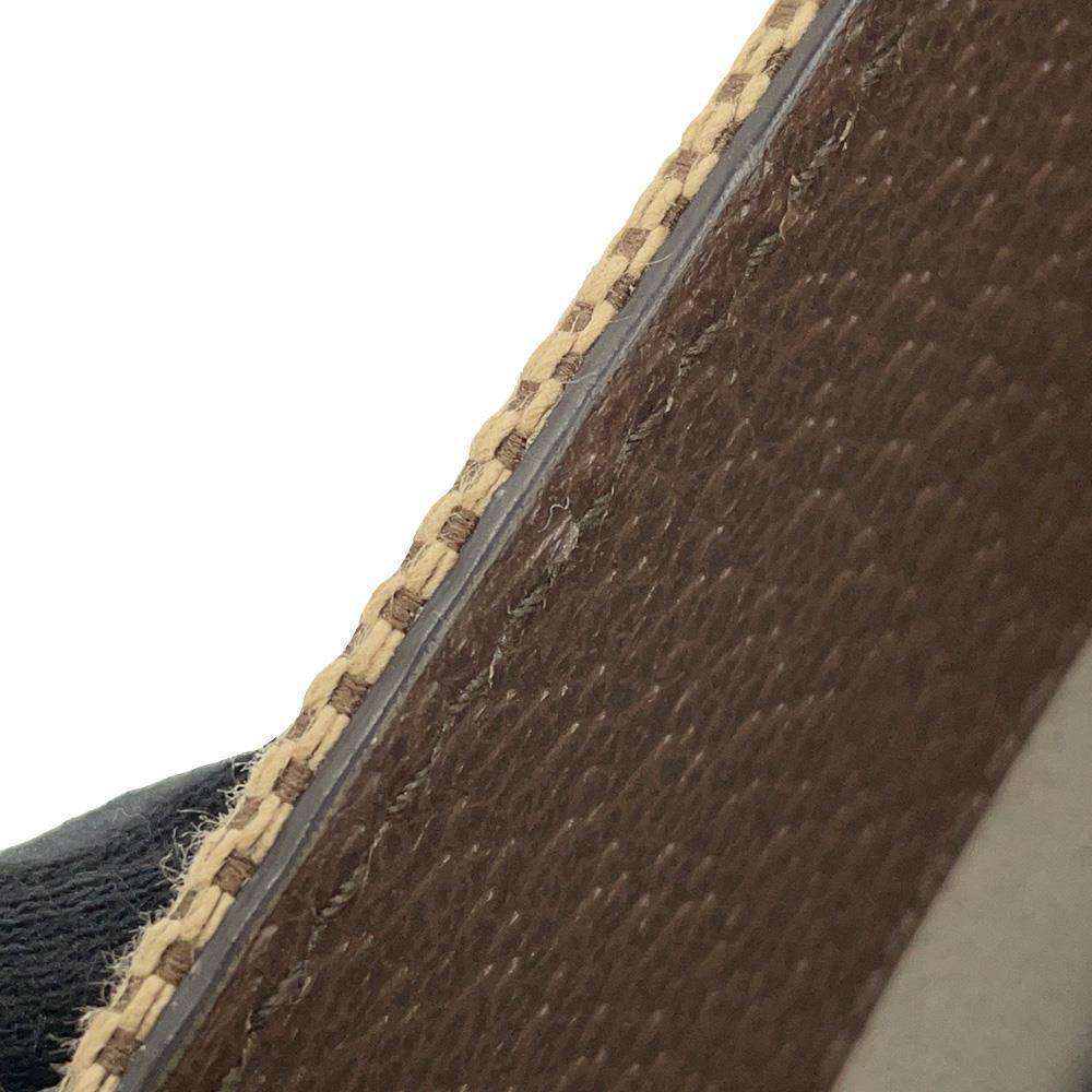GUCCI Jumbo GG Tote Bag 2way Beige/Brown 699406 Canvas Leather Size Mini