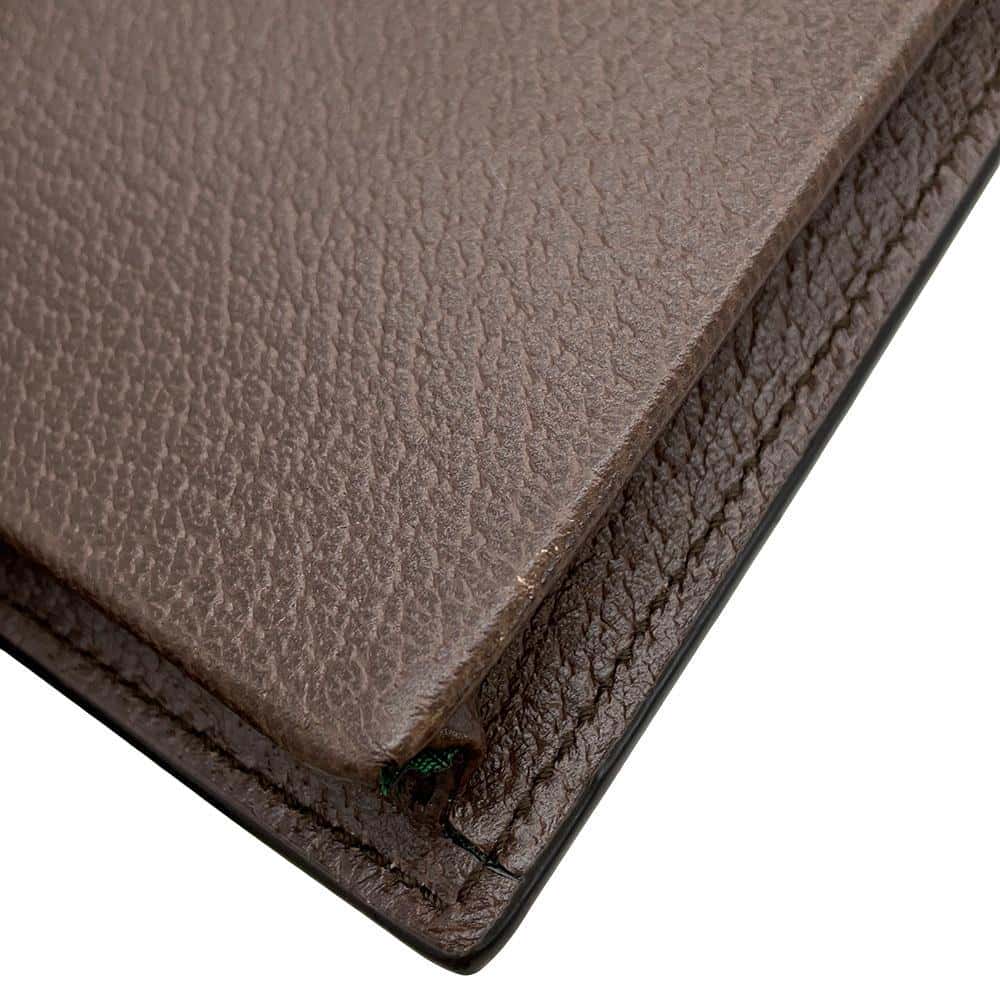 GUCCI Adidas Collaboration Chain Wallet Yellow/Brown 621892 PVC/Leather