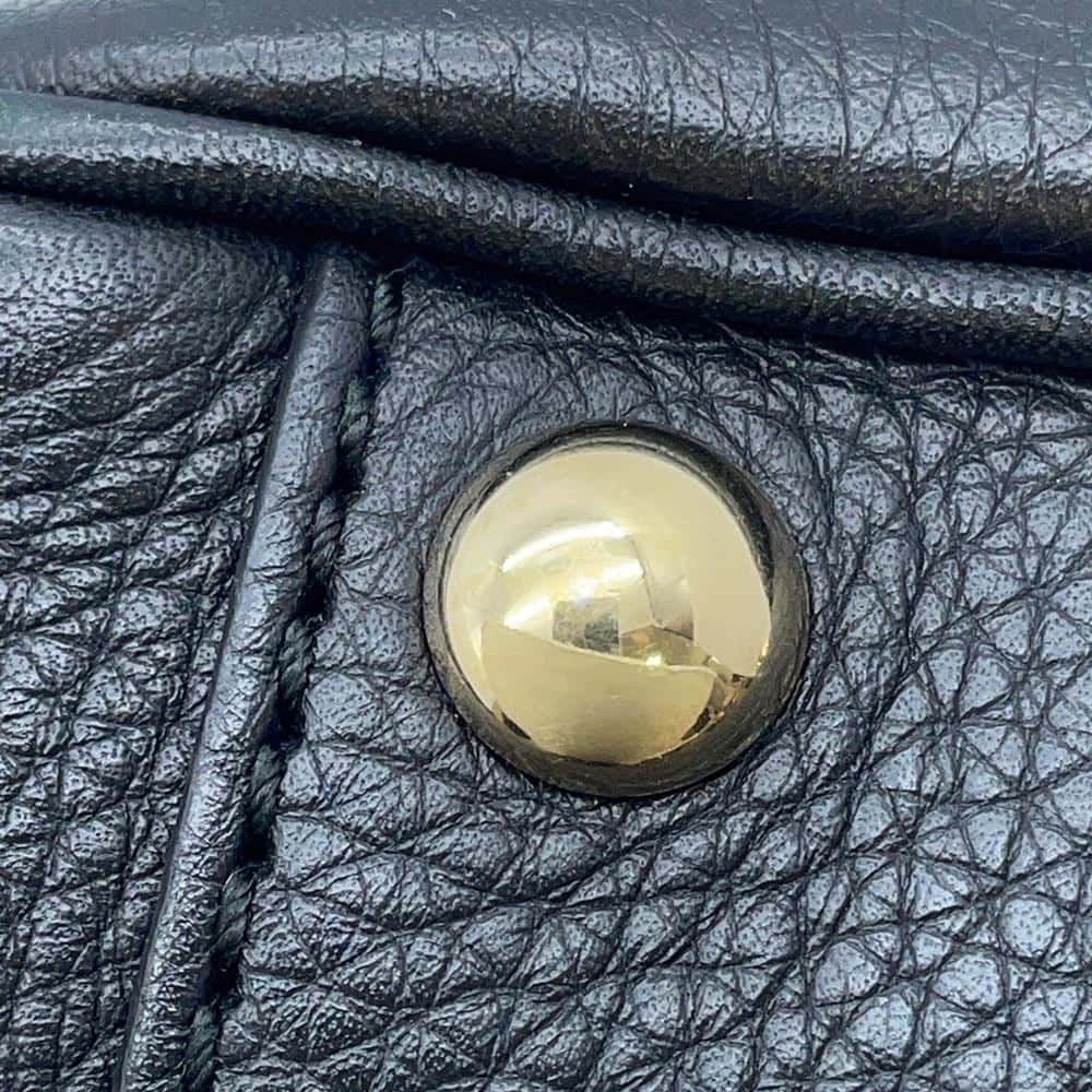 GUCCI Bamboo Shopper Tote Black 336032 Leather