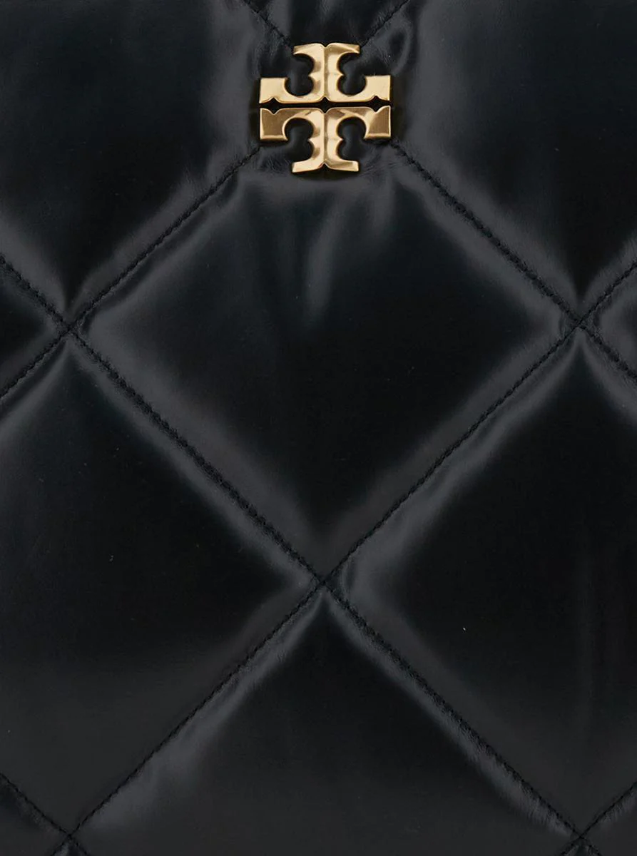Tory Burch Shoulder Bag With Logo Plaque And Double T Motif In Leather Bag