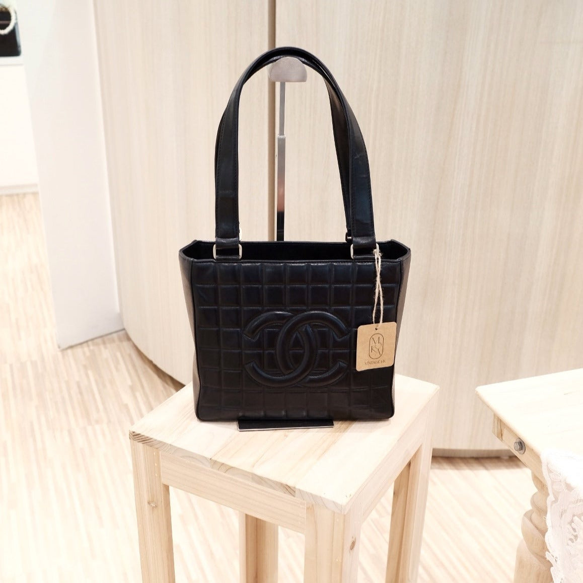 Chanel CC choco bar shoulder bag