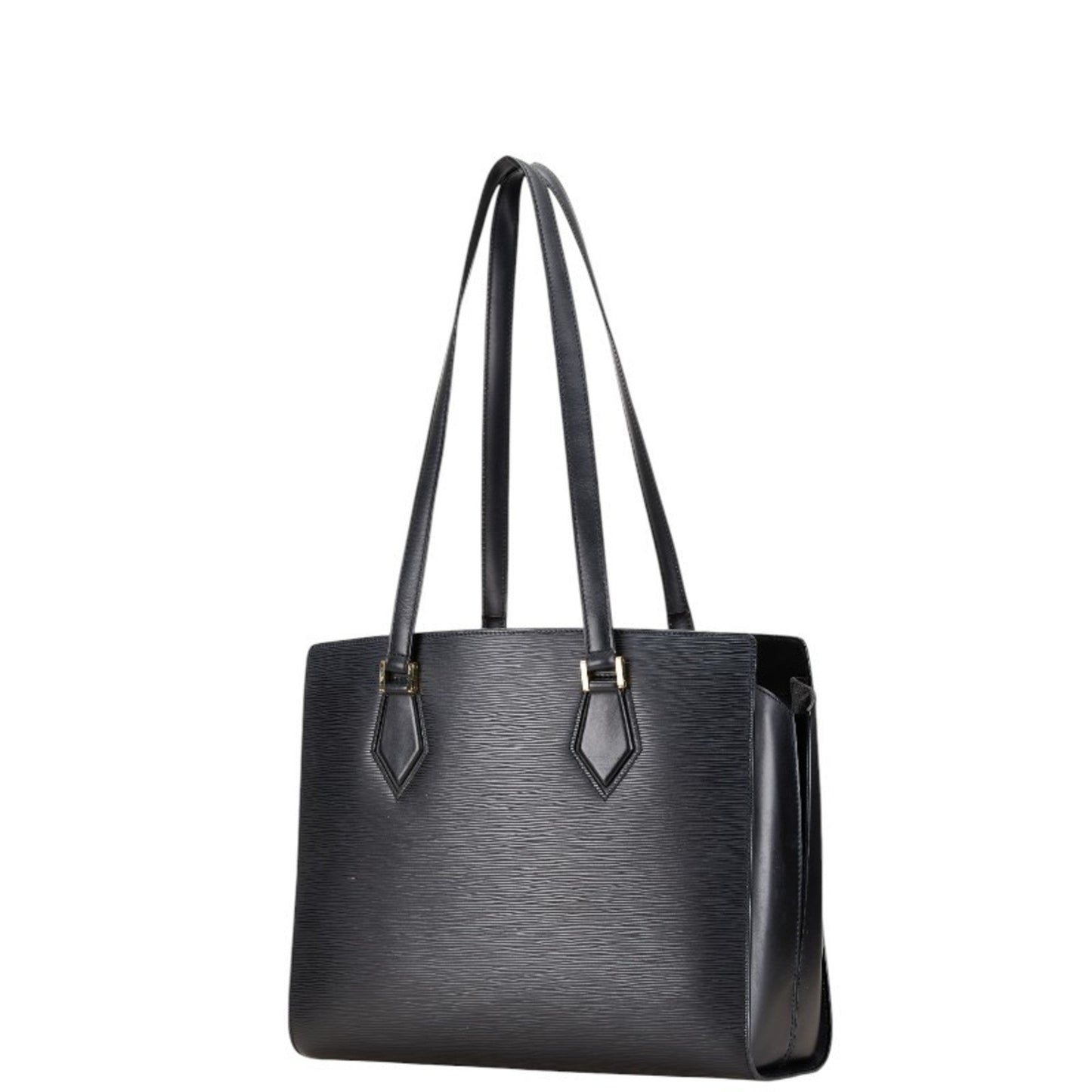 Louis Vuitton Noir Leather Shoulder Bag