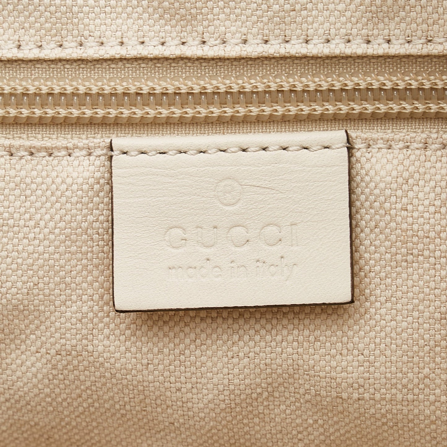 Gucci Tote Bag White Flora Printed Canvas