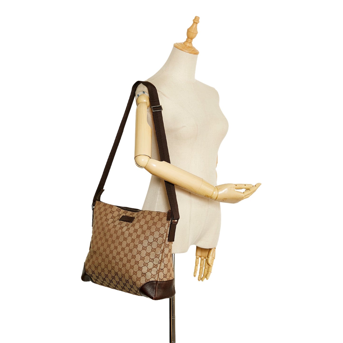 Gucci GG Canvas Crossbody Bag