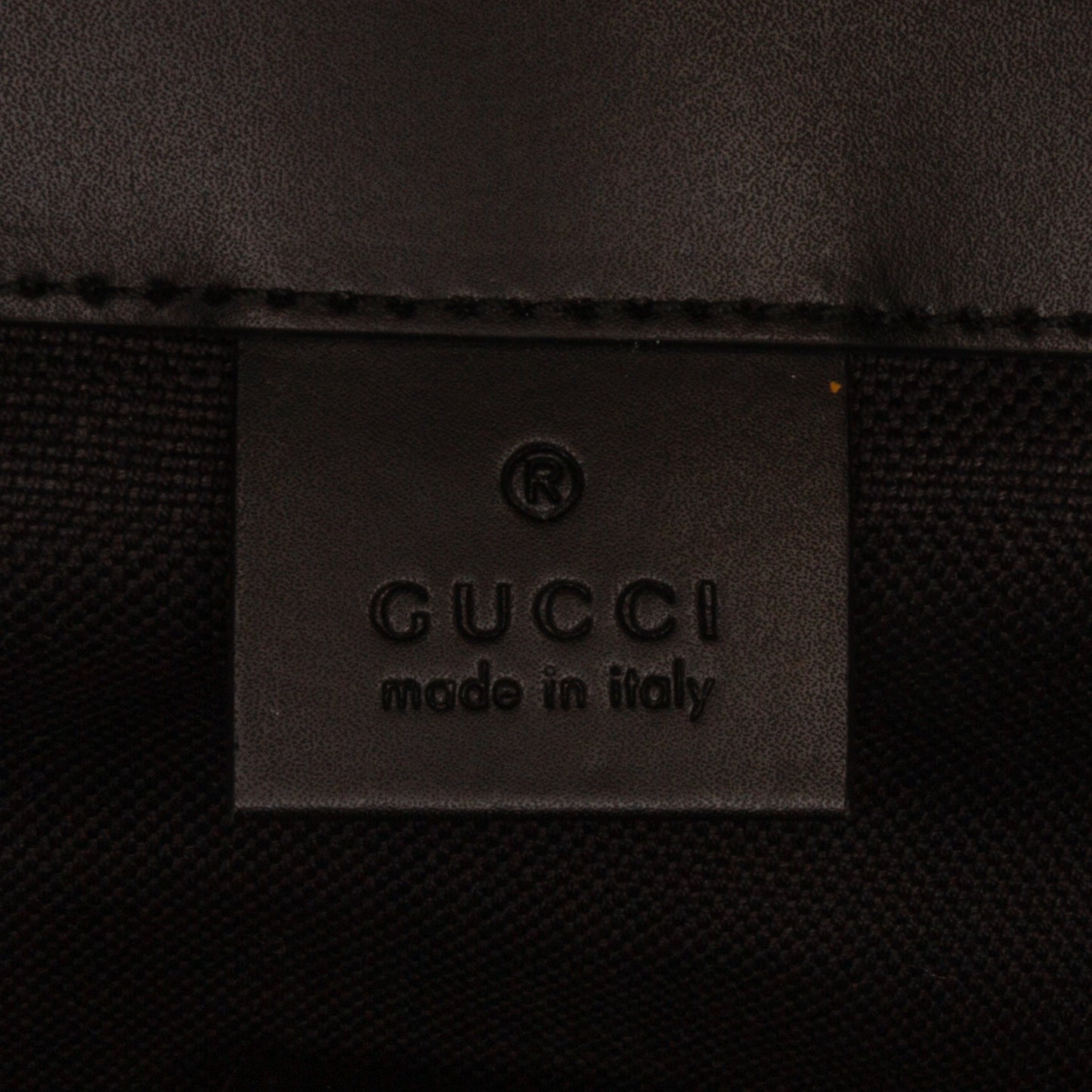 Gucci Web Black GG Supreme Canvas
