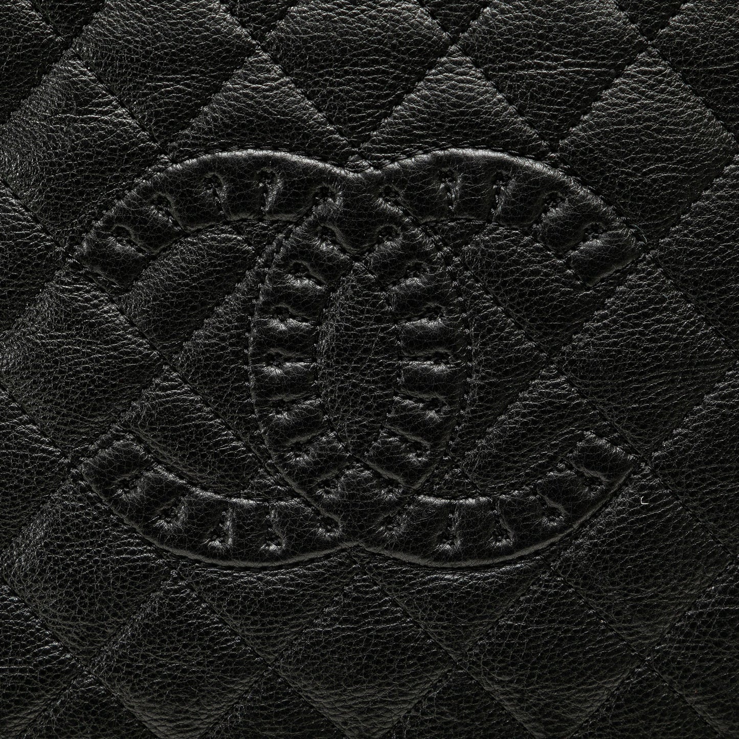 Black Chanel Small Quilted Calfskin Istanbul Accordion Flap Shoulder Bag