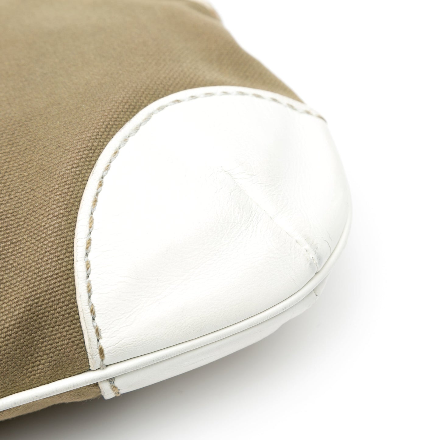Brown Chanel Canvas Olsen Shoulder Bag