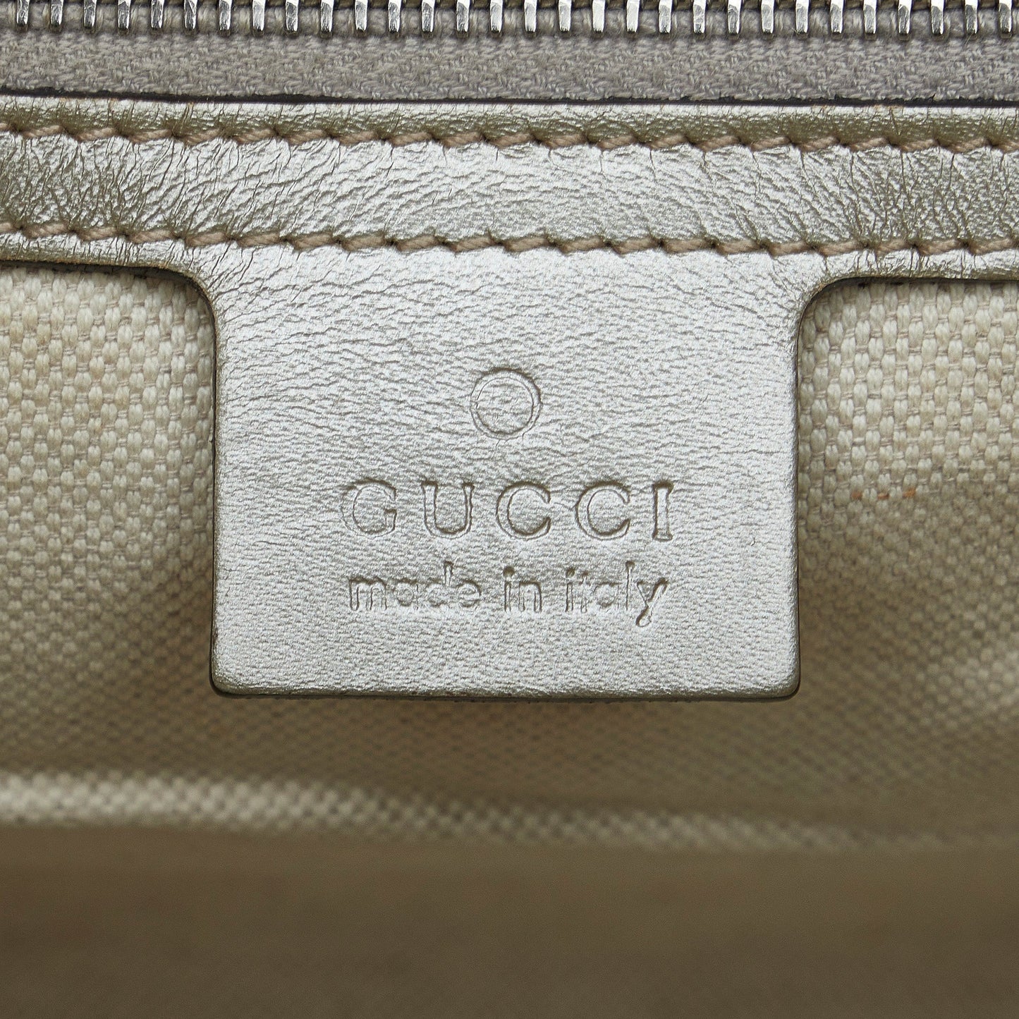 Silver Gucci GG Imprime Joy Tote Bag