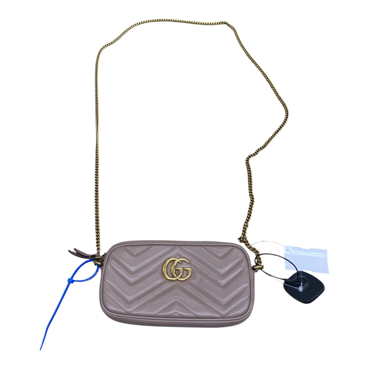 Handbag Luxury Designer By Gucci In Pink, Size:MINI
