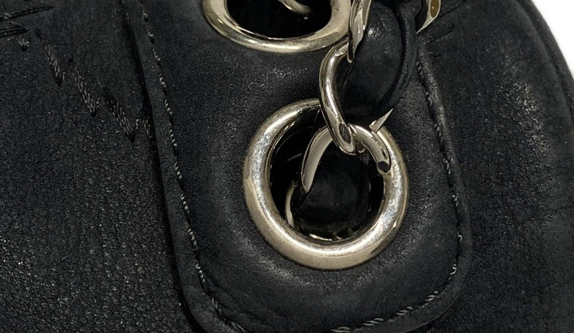 Chanel large stitch shoulder bag
