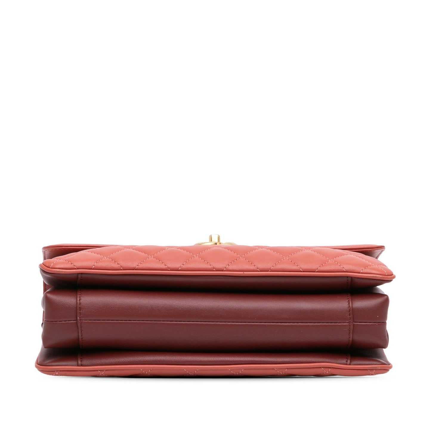 Pink Chanel Large Lambskin Daily Companion Flap Shoulder Bag