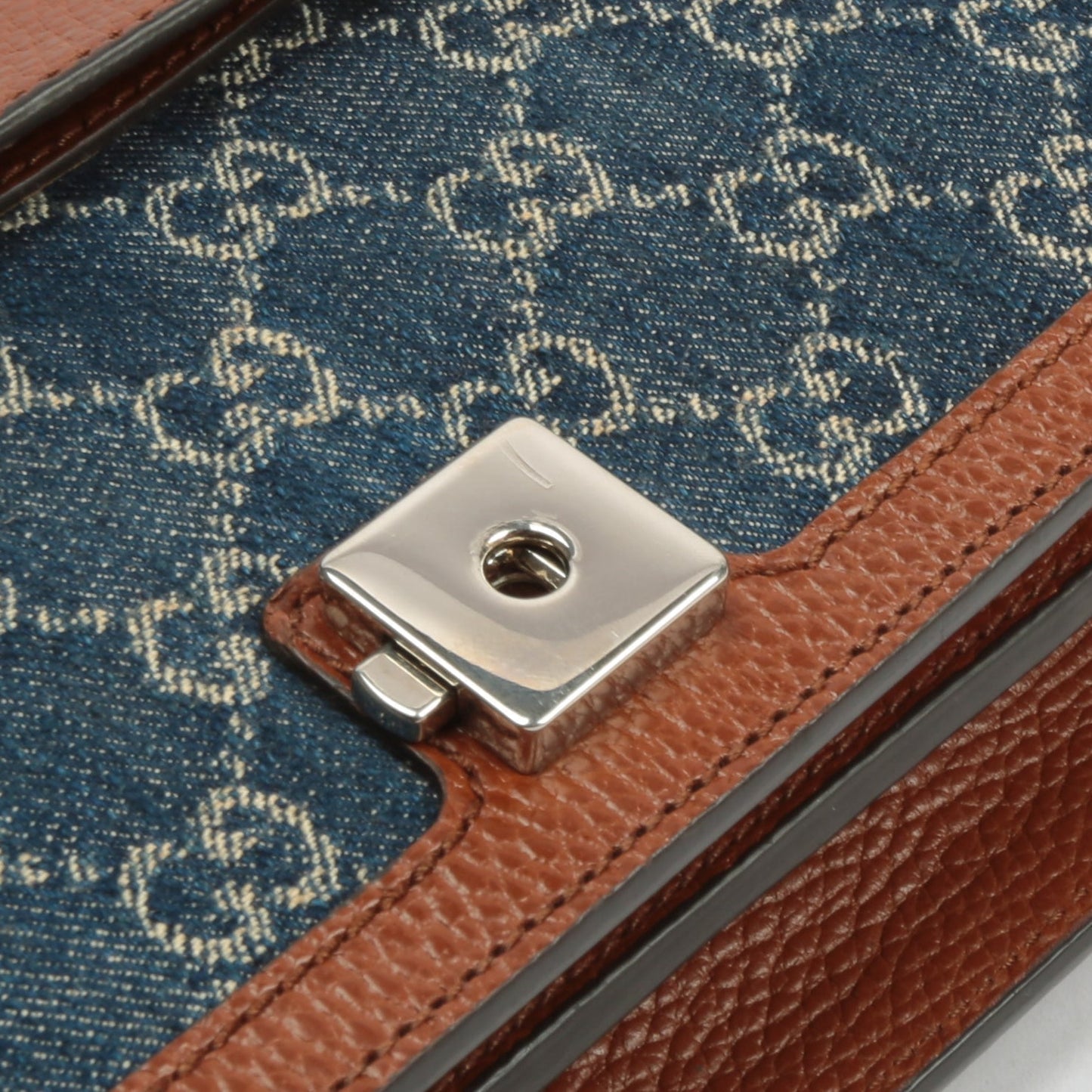 GUCCI GG Small Dionysus Shoulder Denim