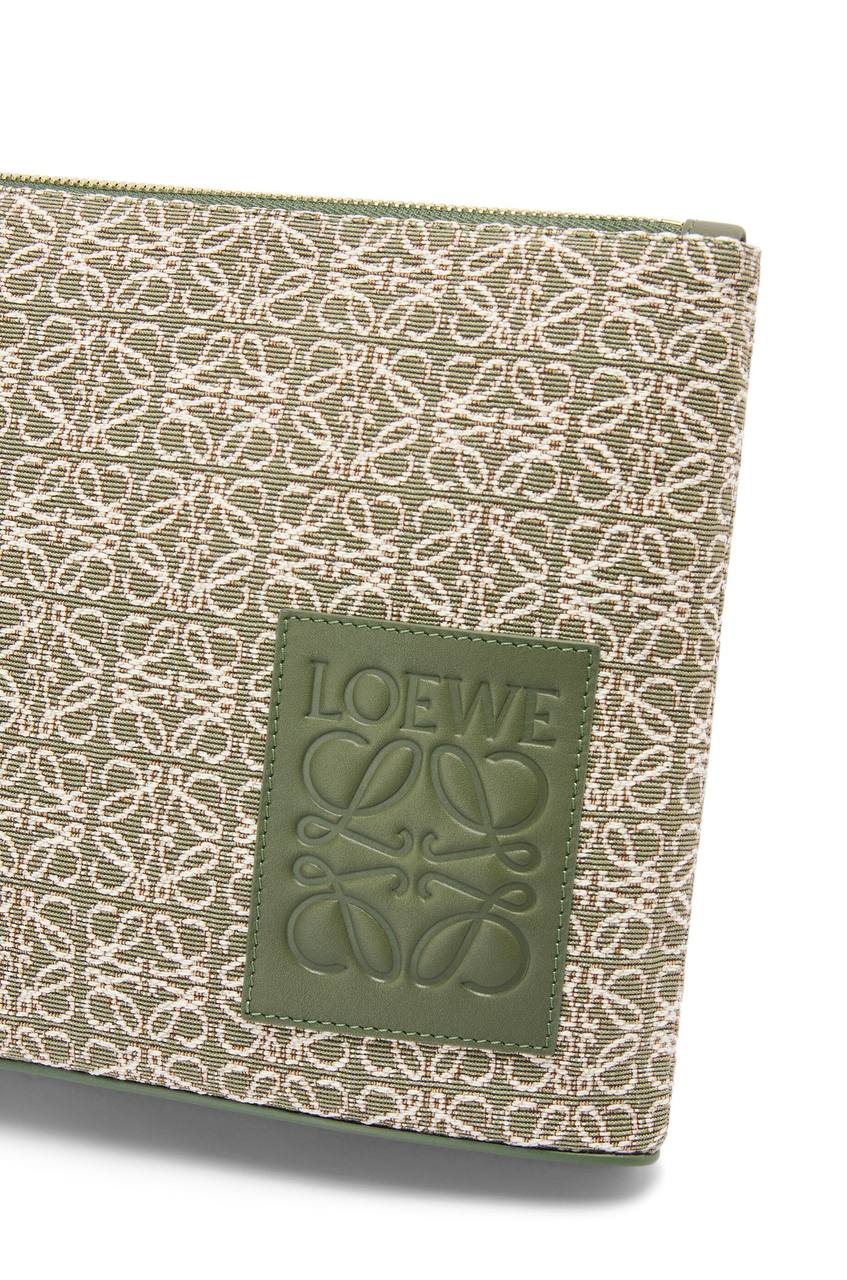 LOEWE Anagram Jacquard Oblong Pouch