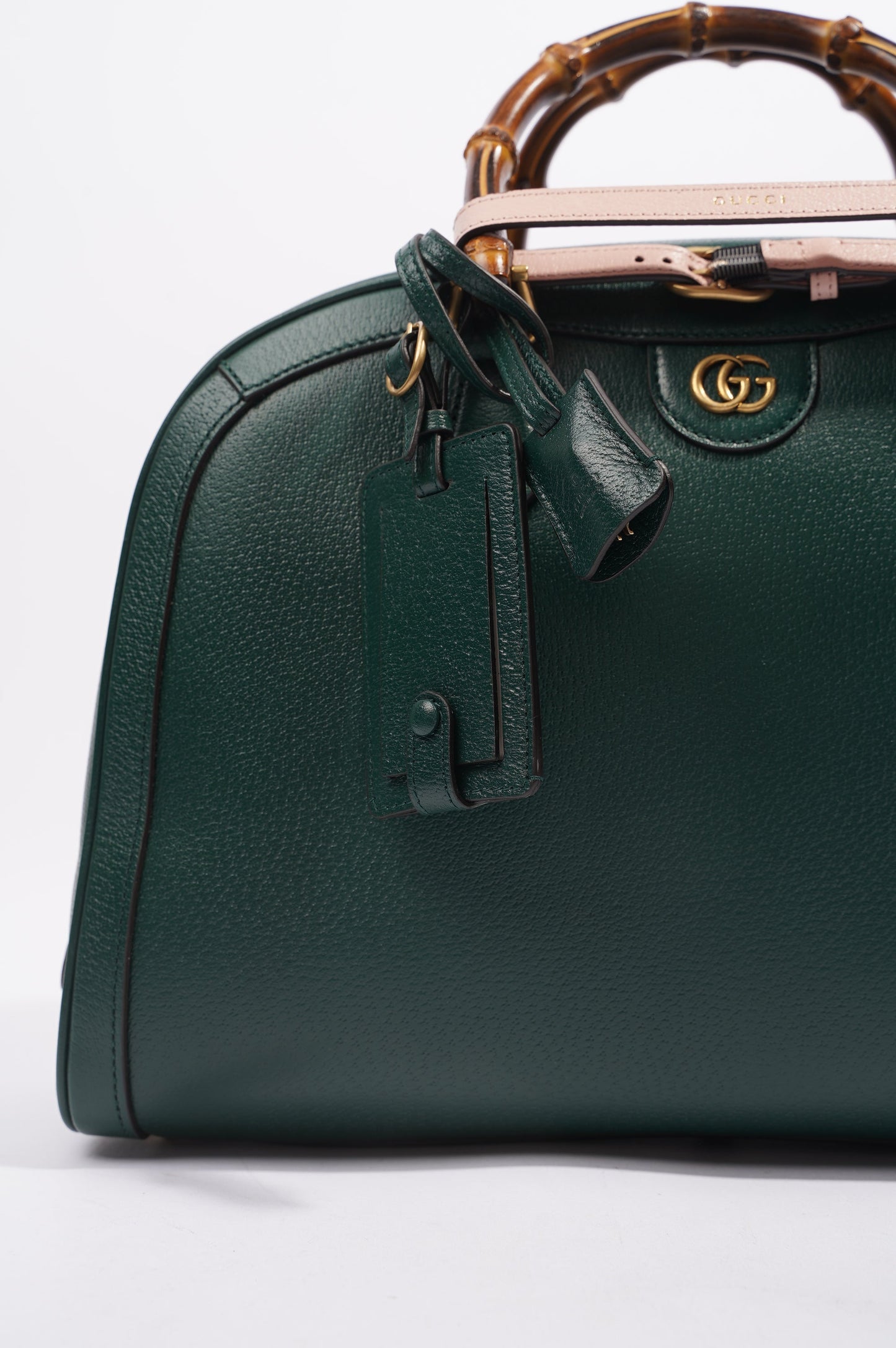 Gucci Womens Diana Duffle Bag Green Medium