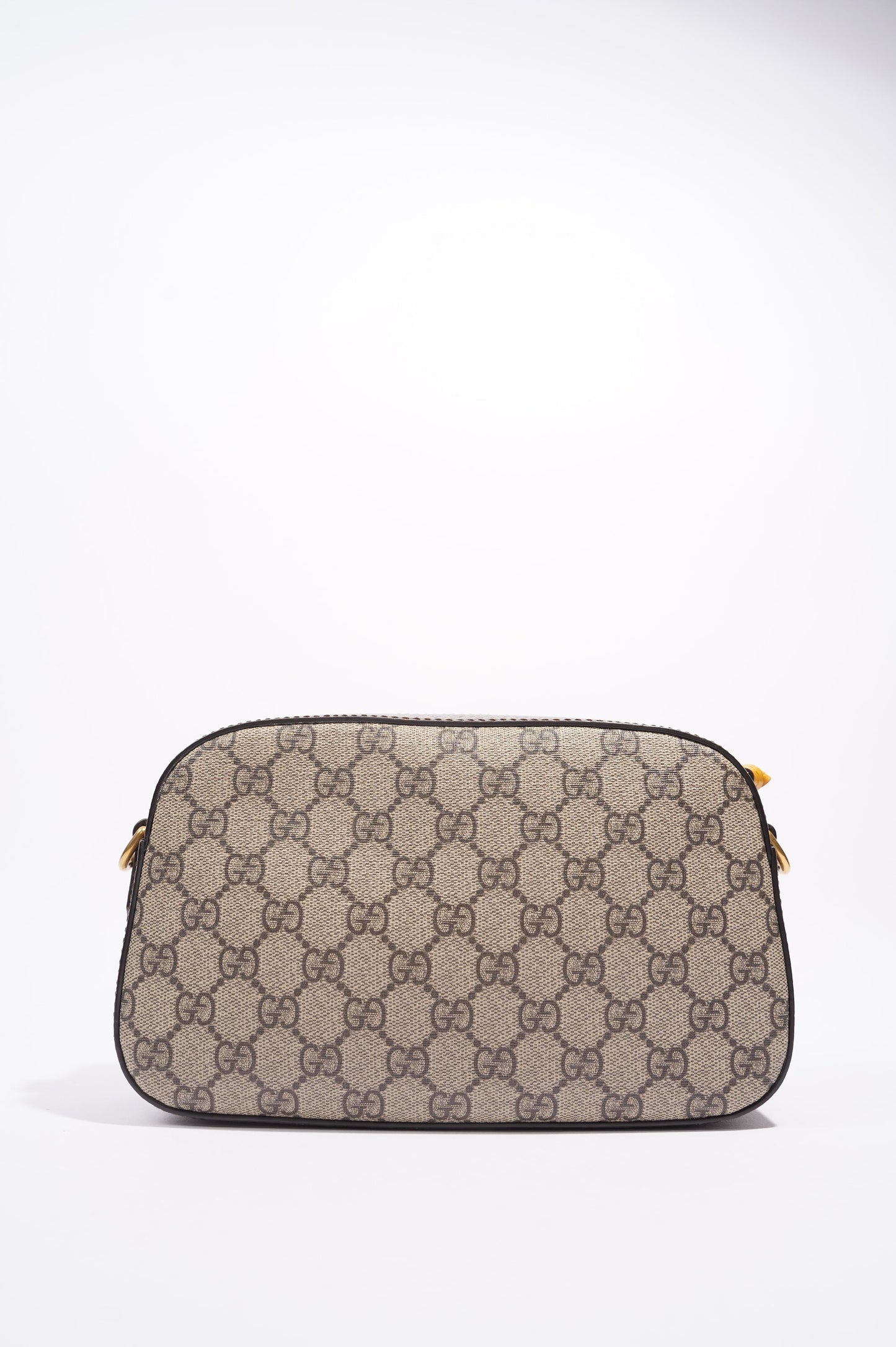 Gucci Womens Neo Vintage GG Supreme Messenger Bag Beige