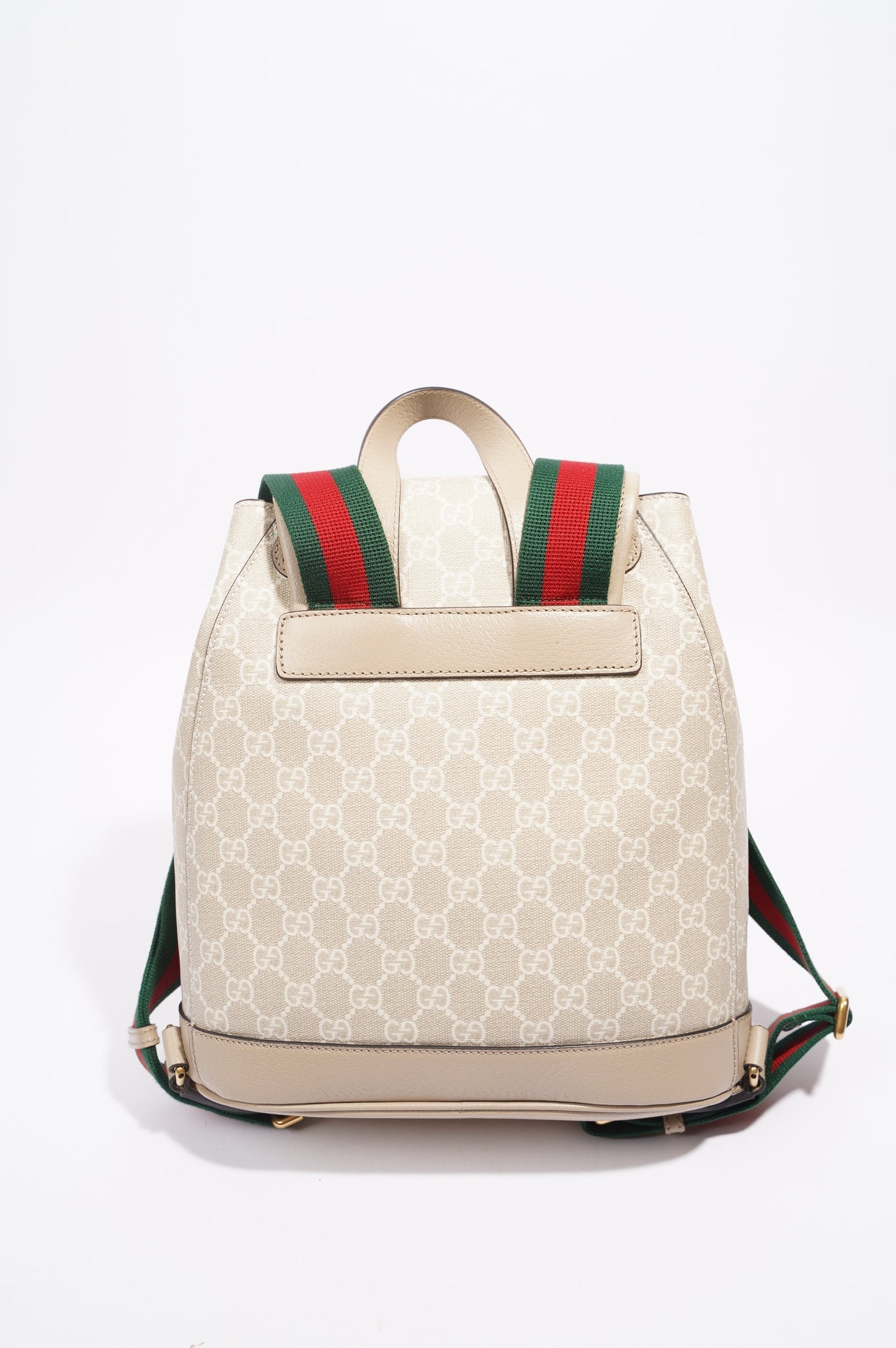 Gucci Interlocking G Backpack Beige / White Supreme Canvas