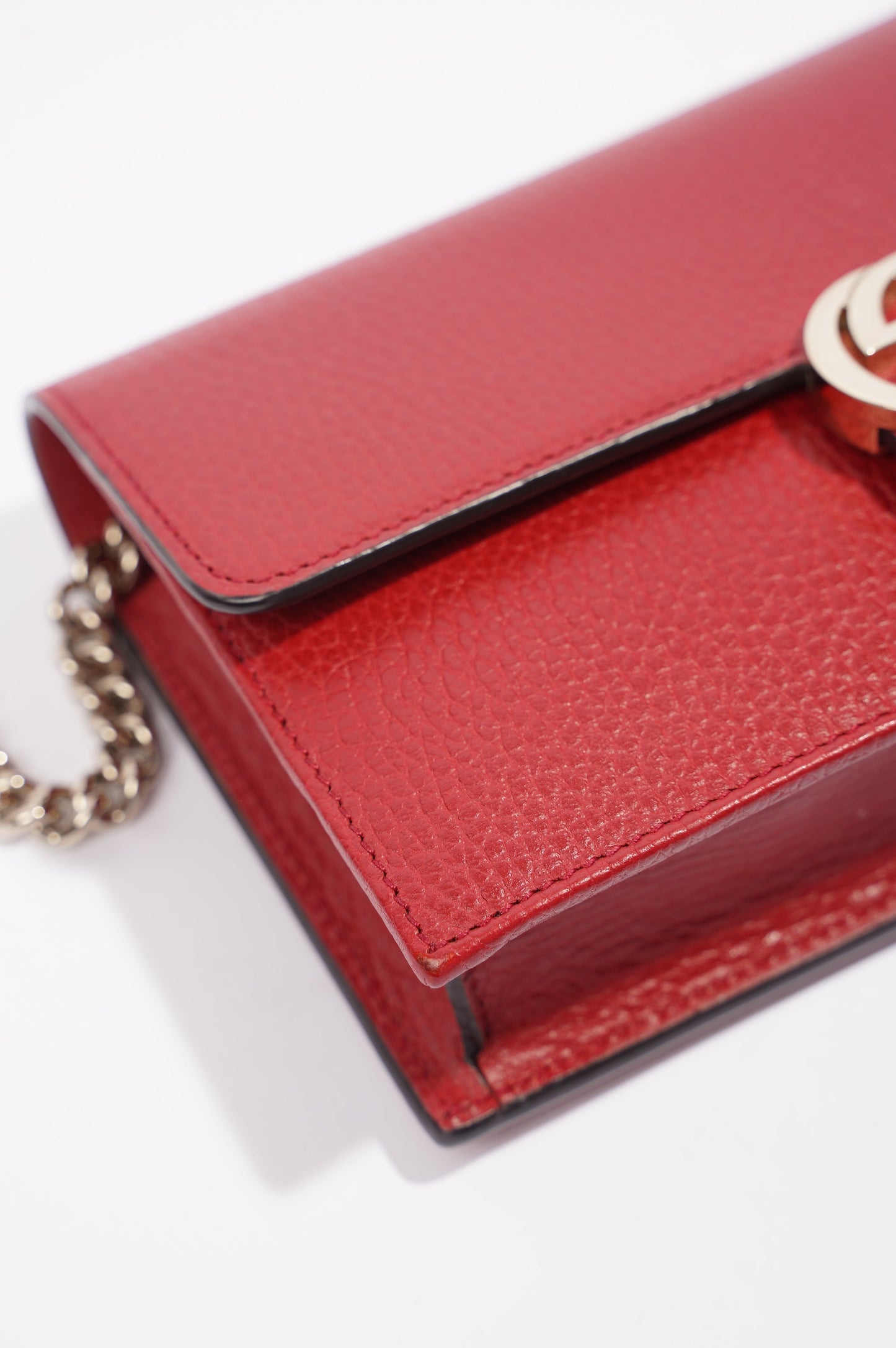 Gucci Womens Interlocking WOC Red
