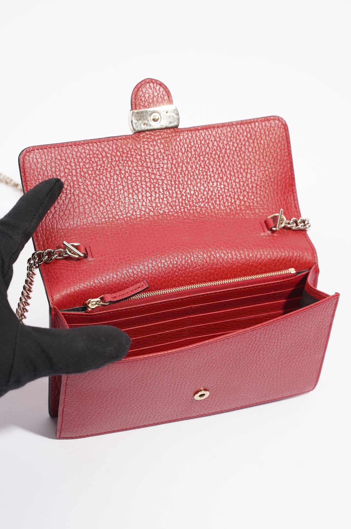 Gucci Womens Interlocking WOC Red