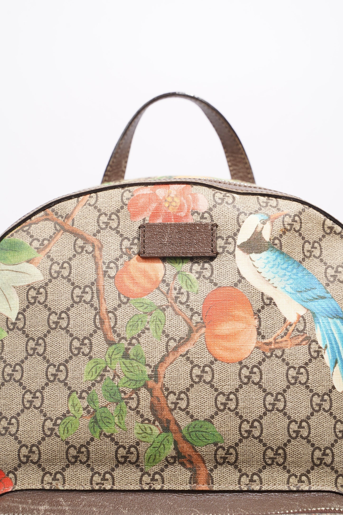 Gucci Womens GG Supreme Backpack Supreme / Floral
