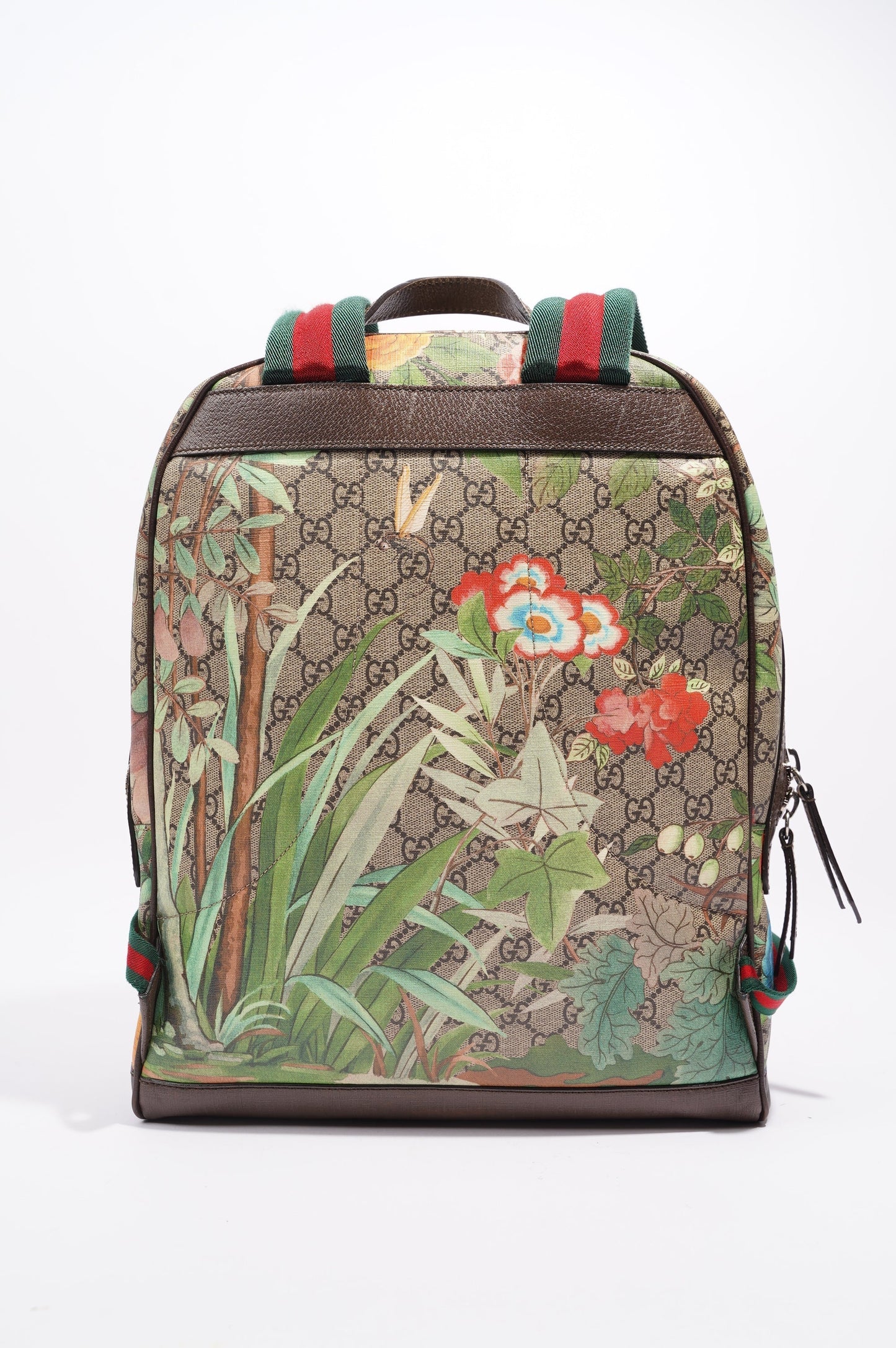 Gucci Womens GG Supreme Backpack Supreme / Floral