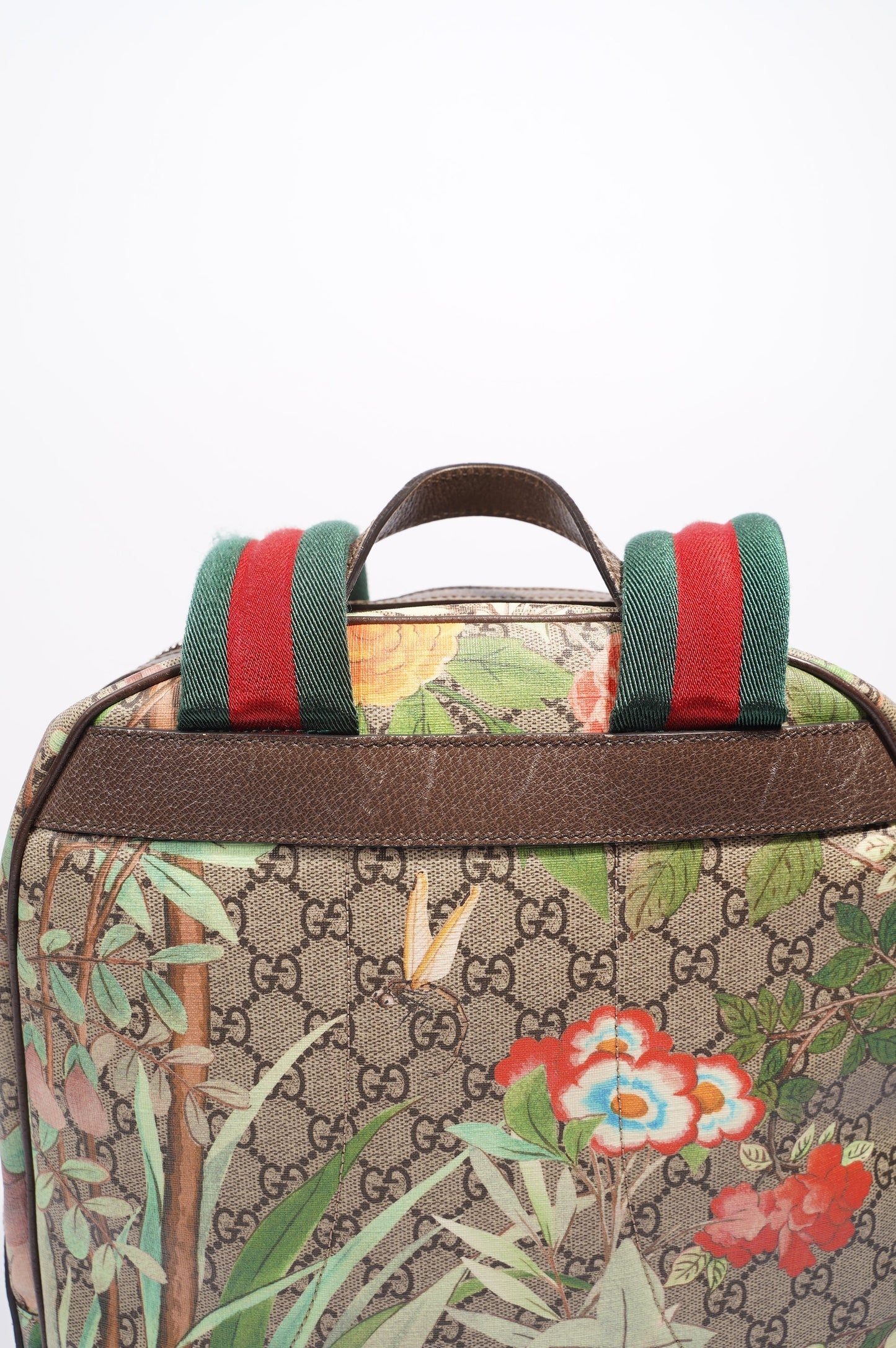 Gucci Womens GG Supreme Backpack Supreme / Floral