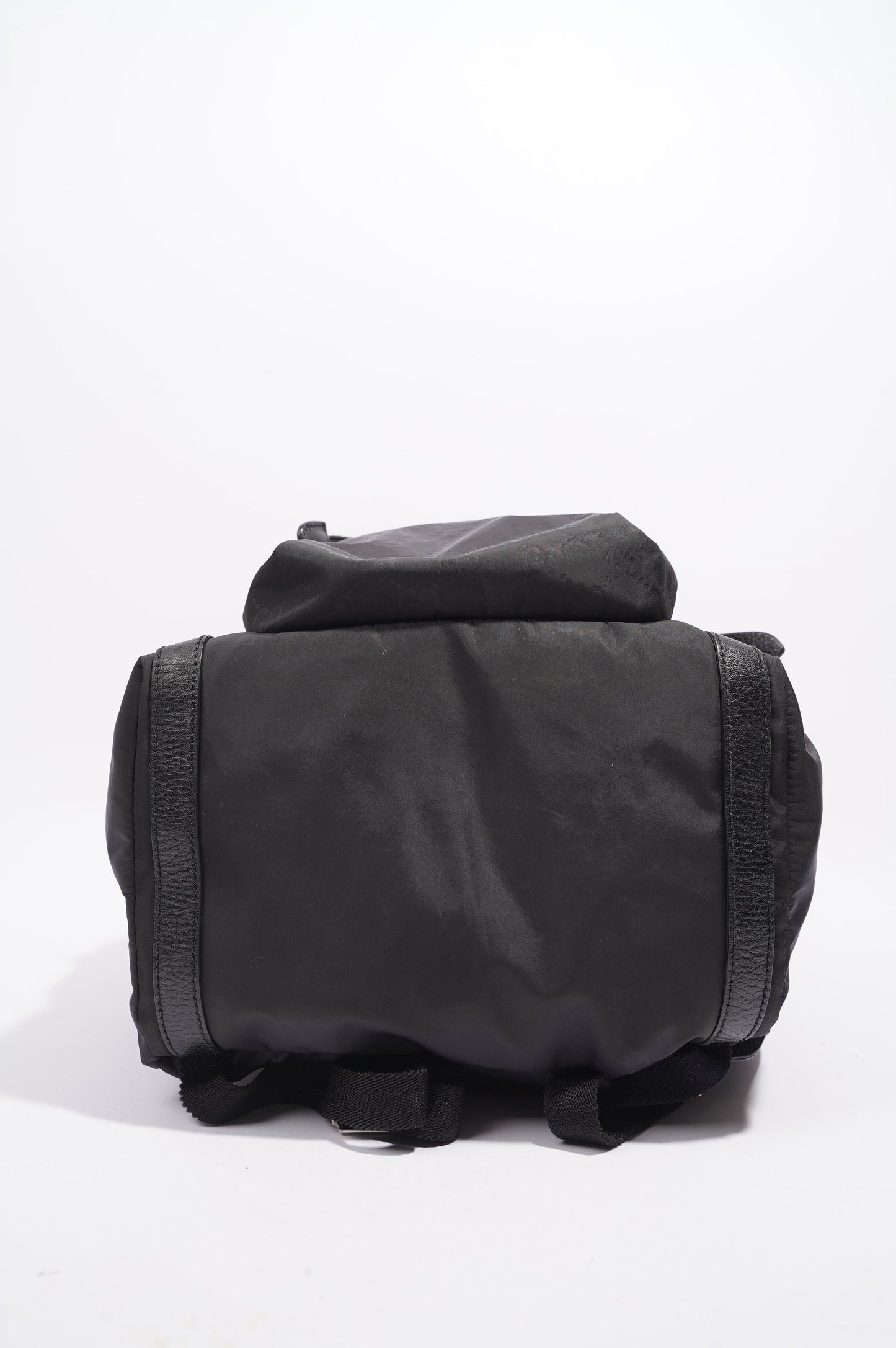 Gucci Vintage Nylon Backpack Black