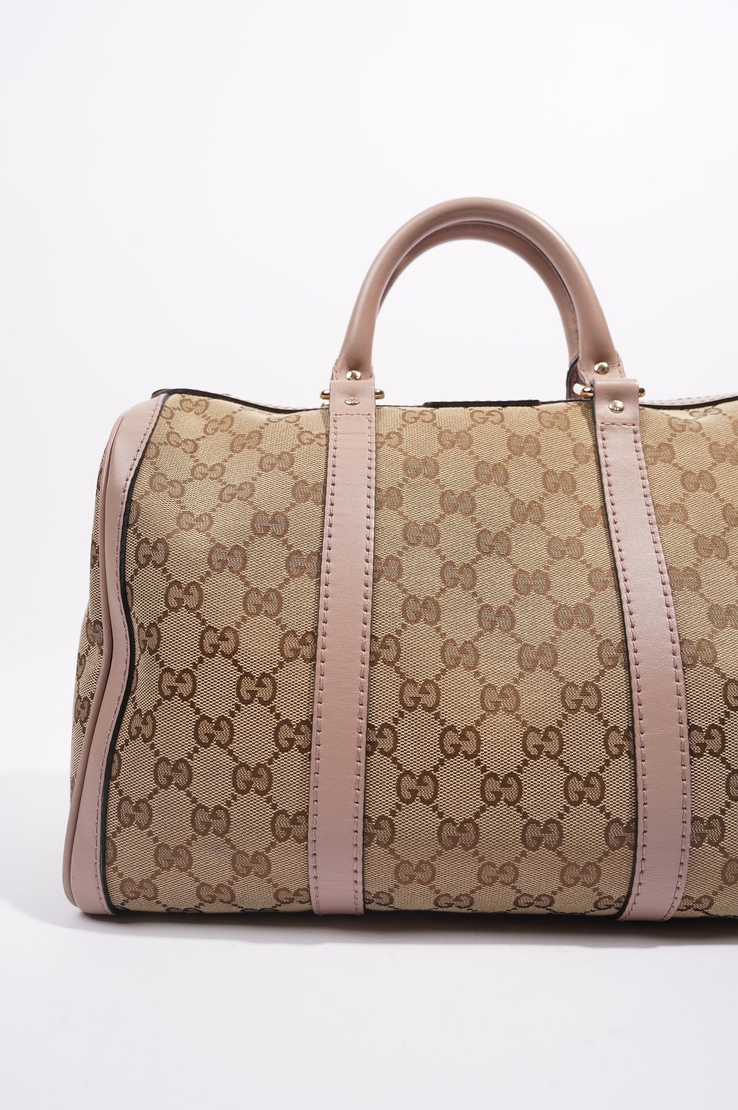Gucci Womens Boston Bag Supreme / Pink Medium