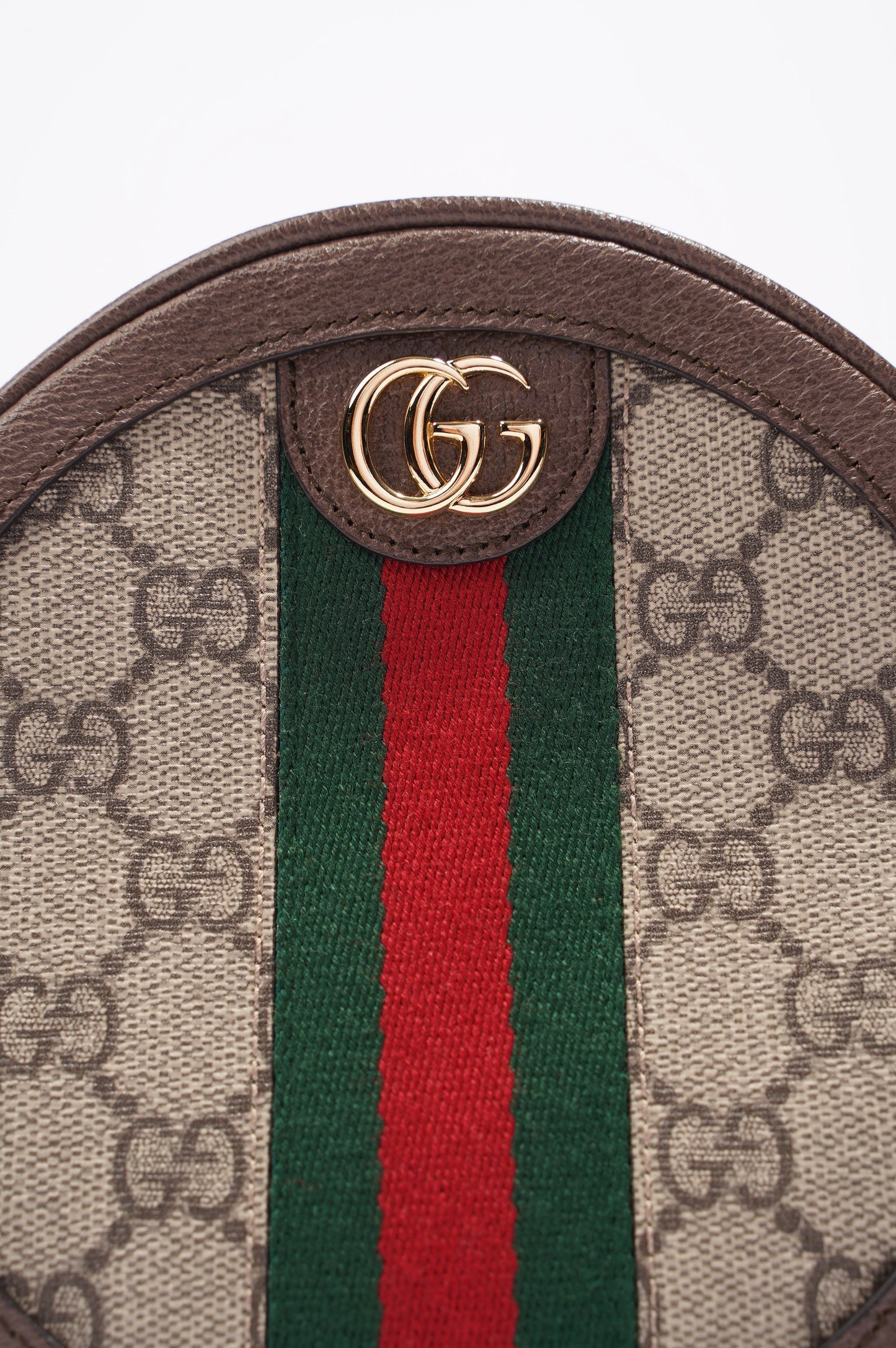 Gucci Ophidia Backpack Supreme / Brown Canvas / Leather
