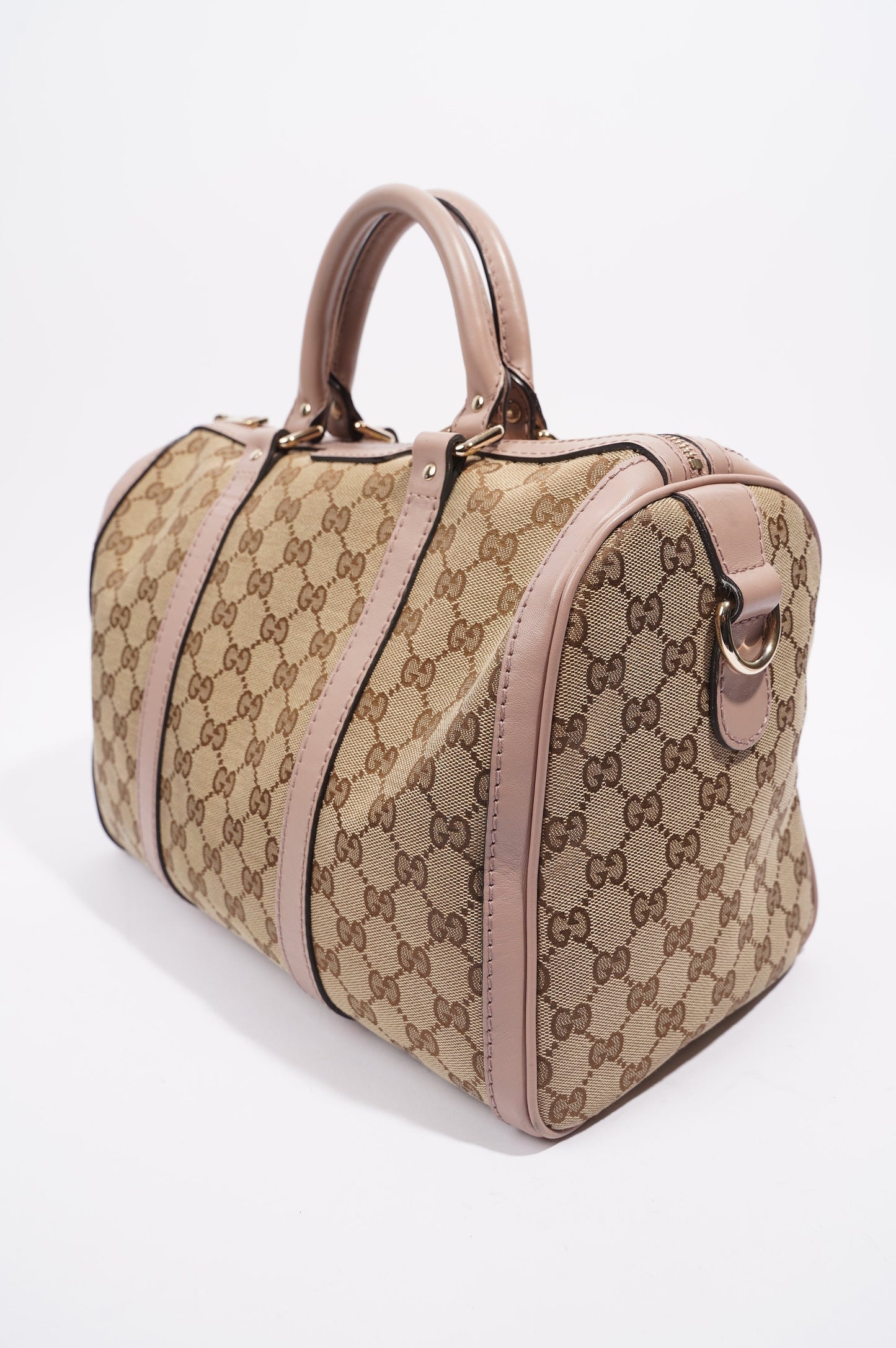 Gucci Womens Boston Bag Supreme / Pink Medium