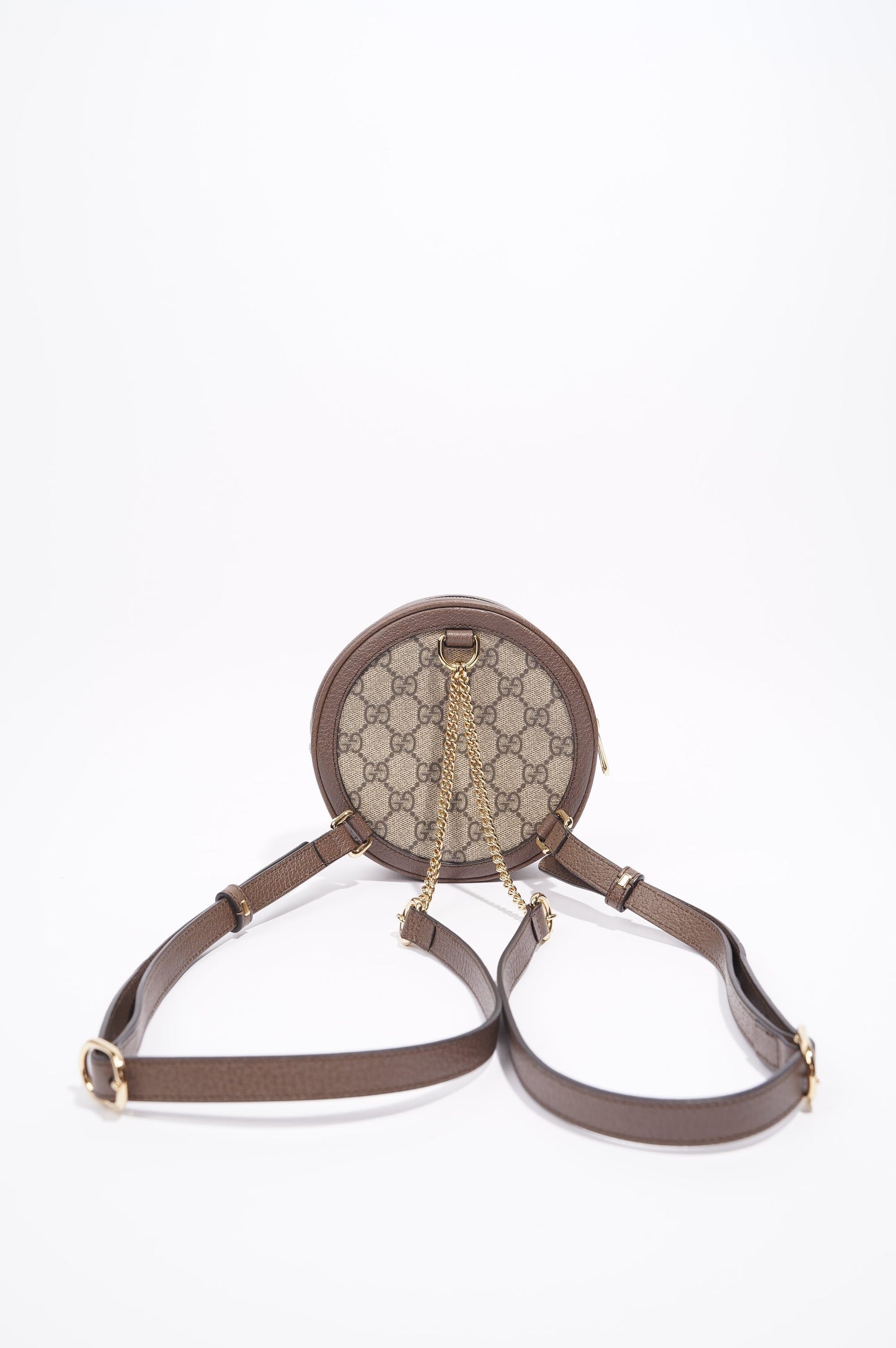 Gucci Ophidia Backpack Supreme / Brown Canvas / Leather
