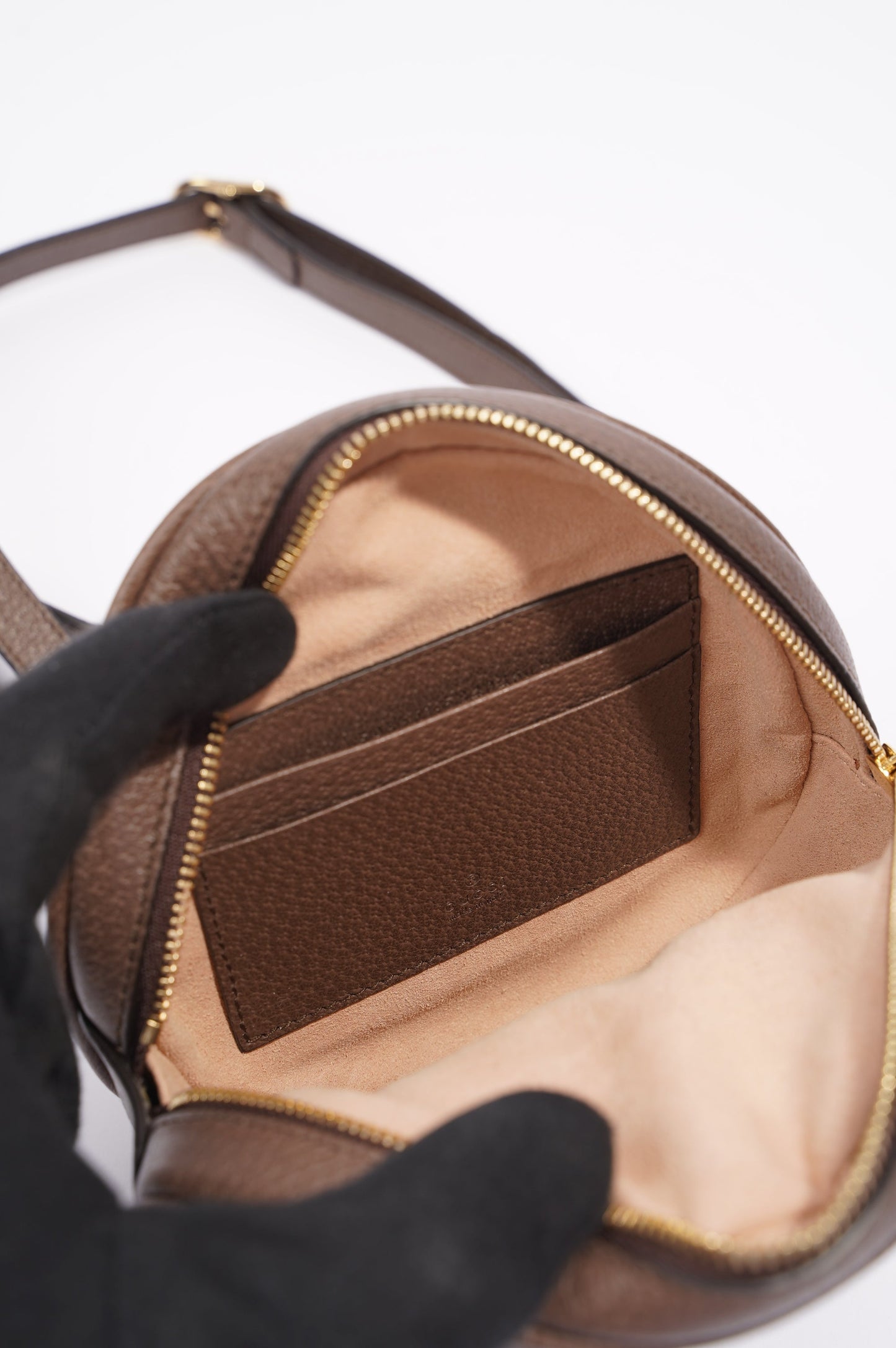Gucci Ophidia Backpack Supreme / Brown Canvas / Leather