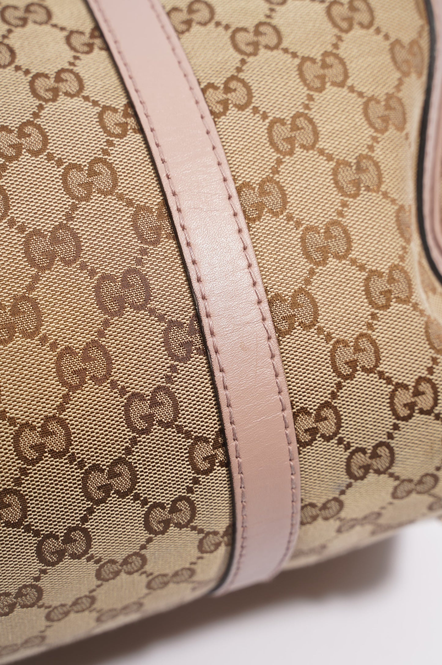 Gucci Womens Boston Bag Supreme / Pink Medium