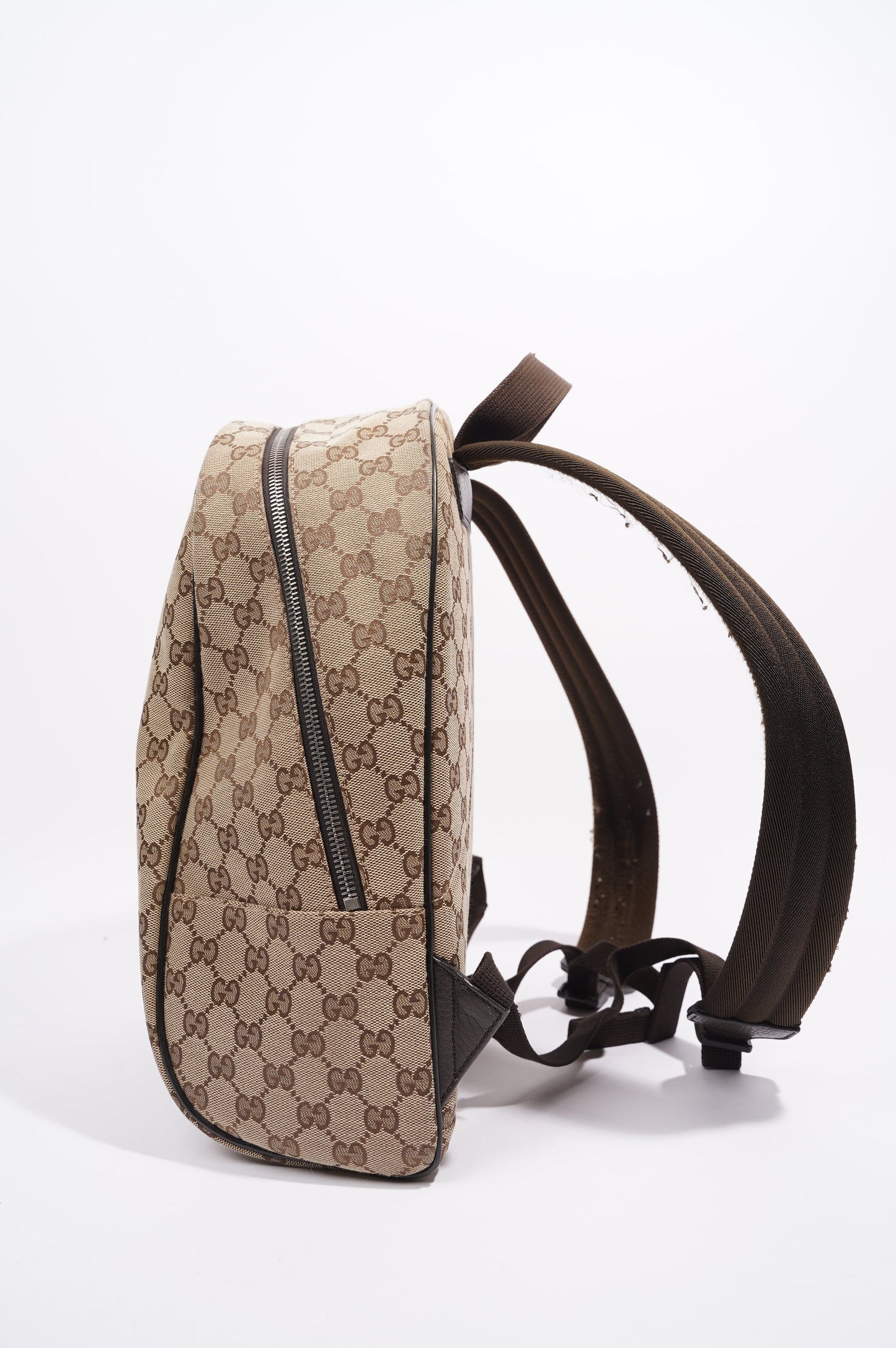 Gucci Canvas Backpack Beige