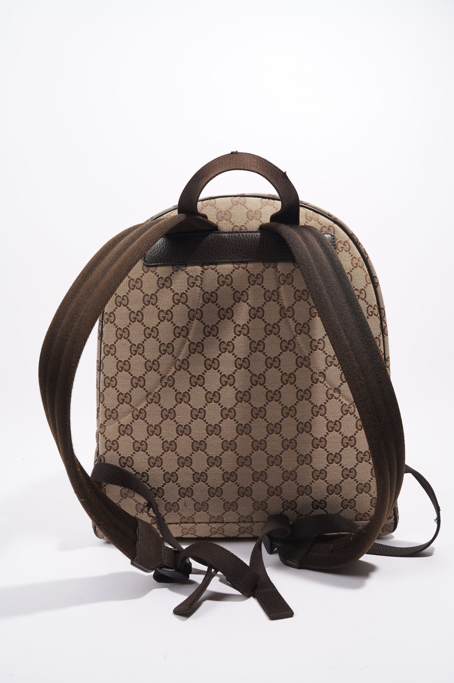 Gucci Canvas Backpack Beige