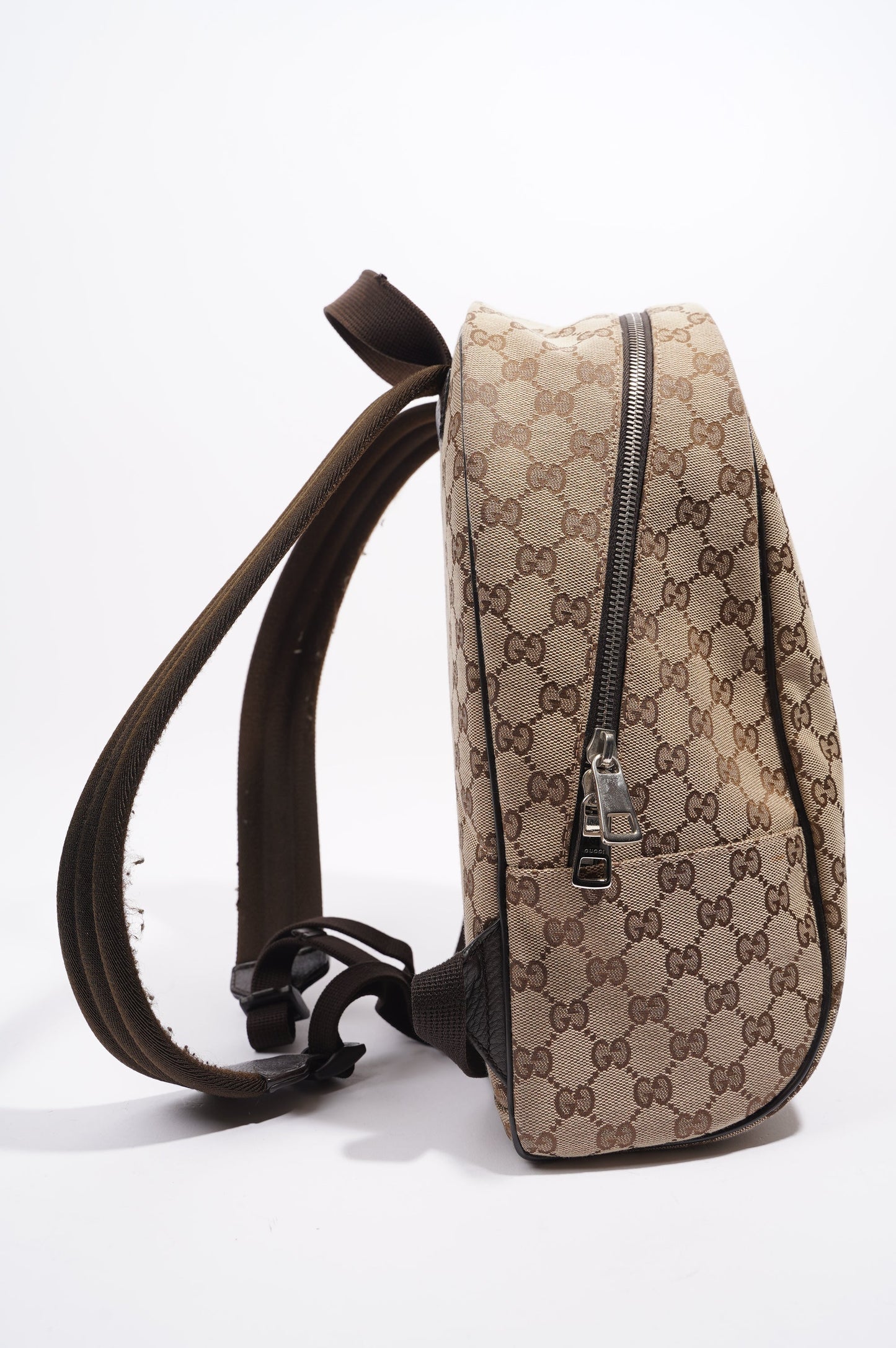 Gucci Canvas Backpack Beige