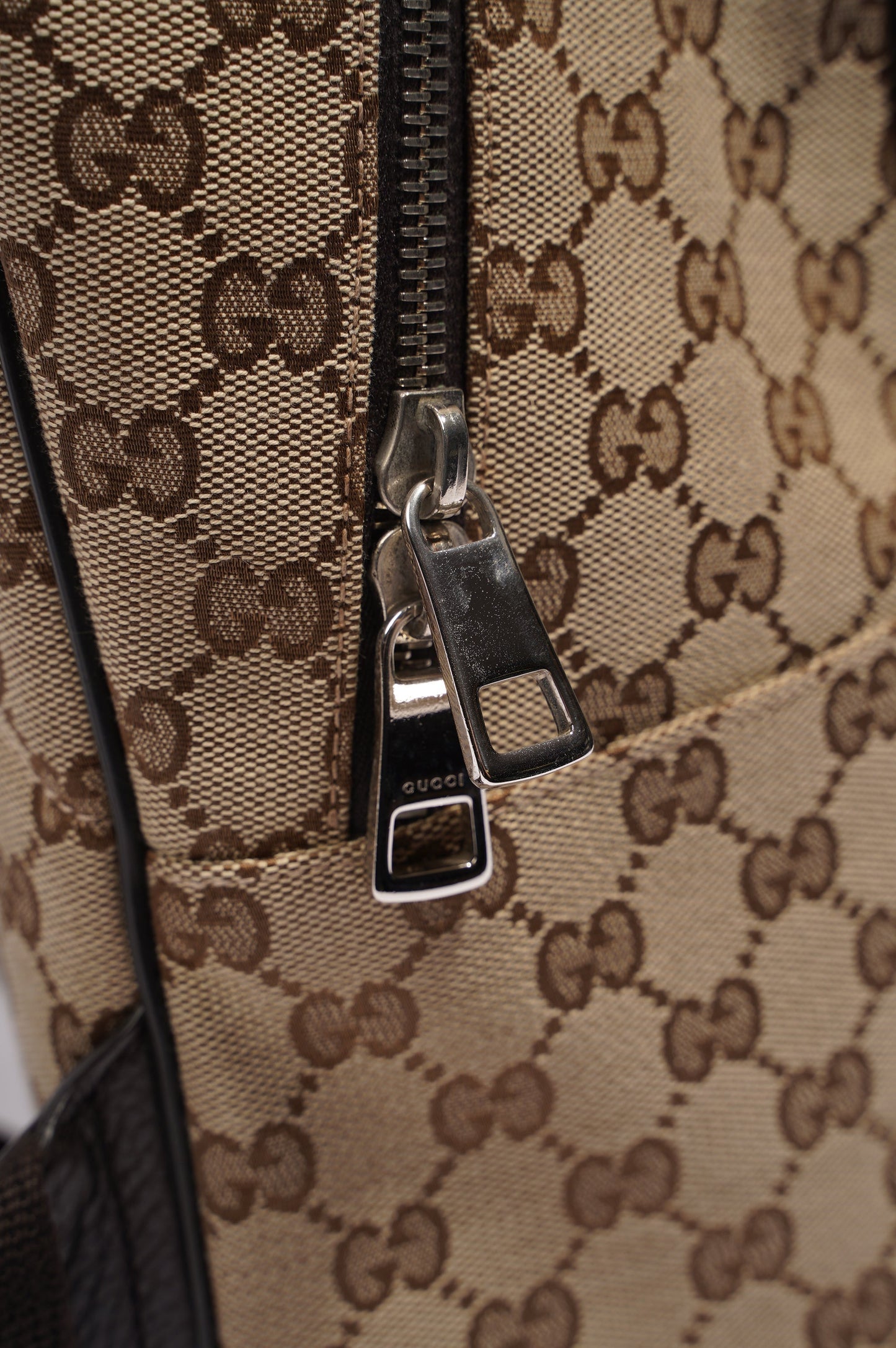 Gucci Canvas Backpack Beige
