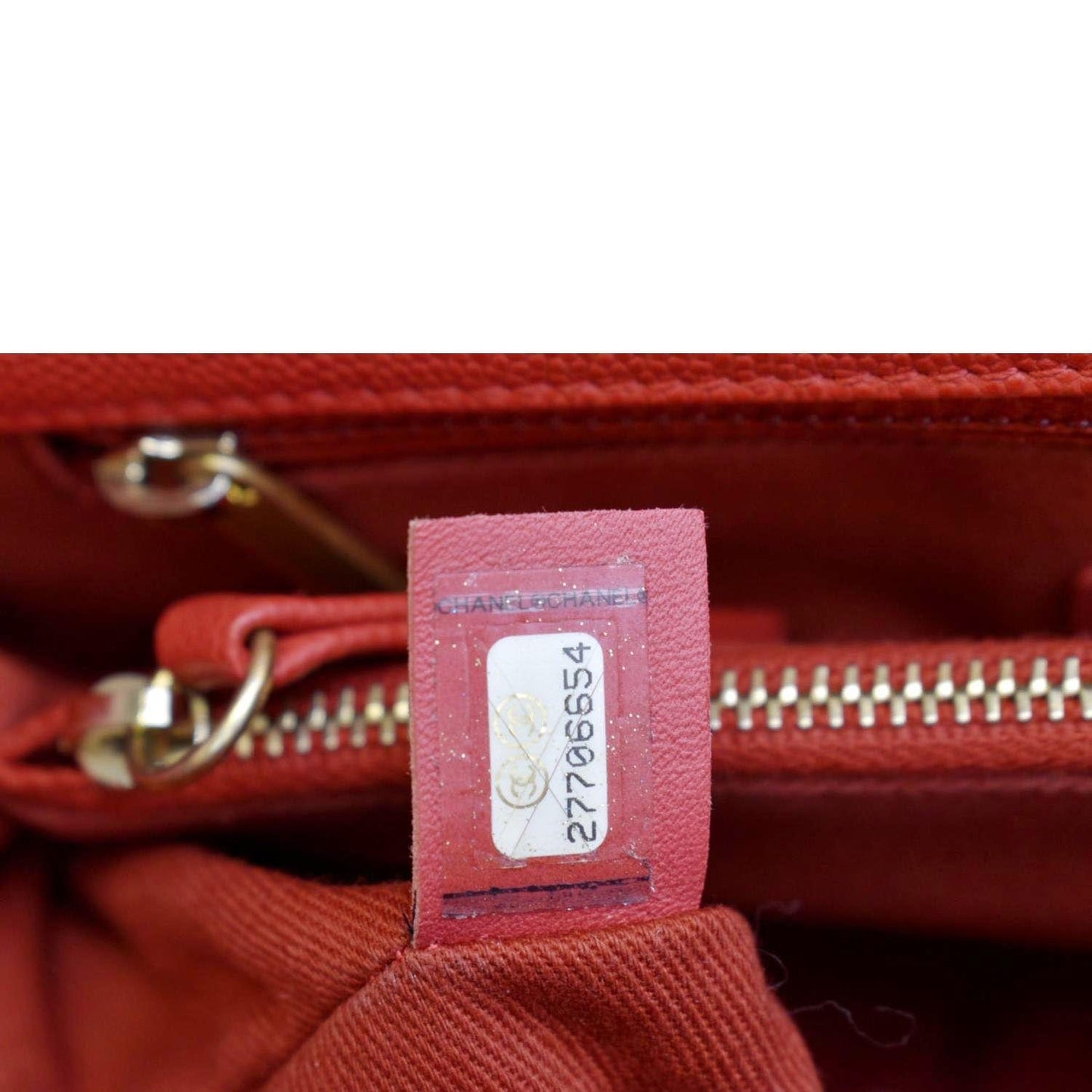 CHANEL Medium Coco Quilted Caviar Leather Top Handle Shoulder Bag Red