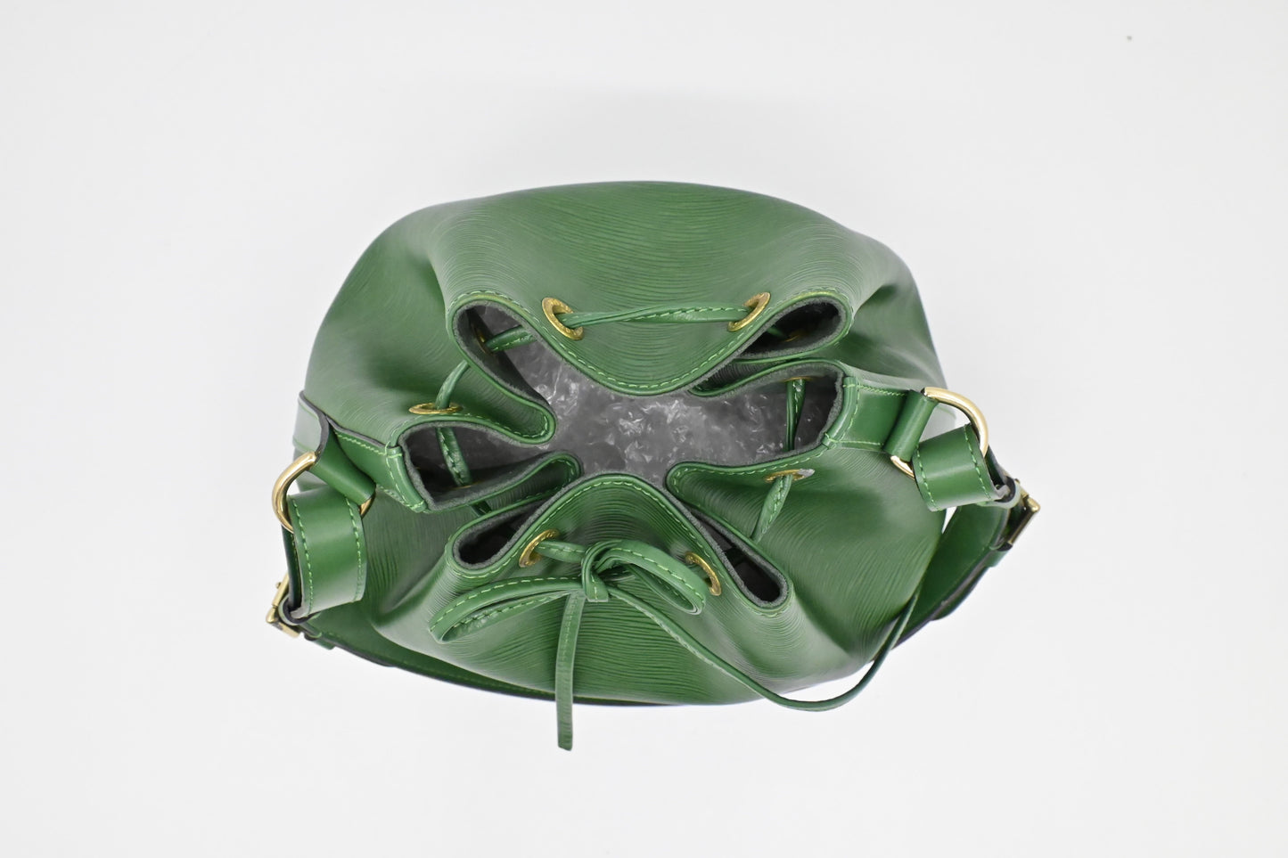 Louis Vuitton Petit Noe in Green Epi Leather