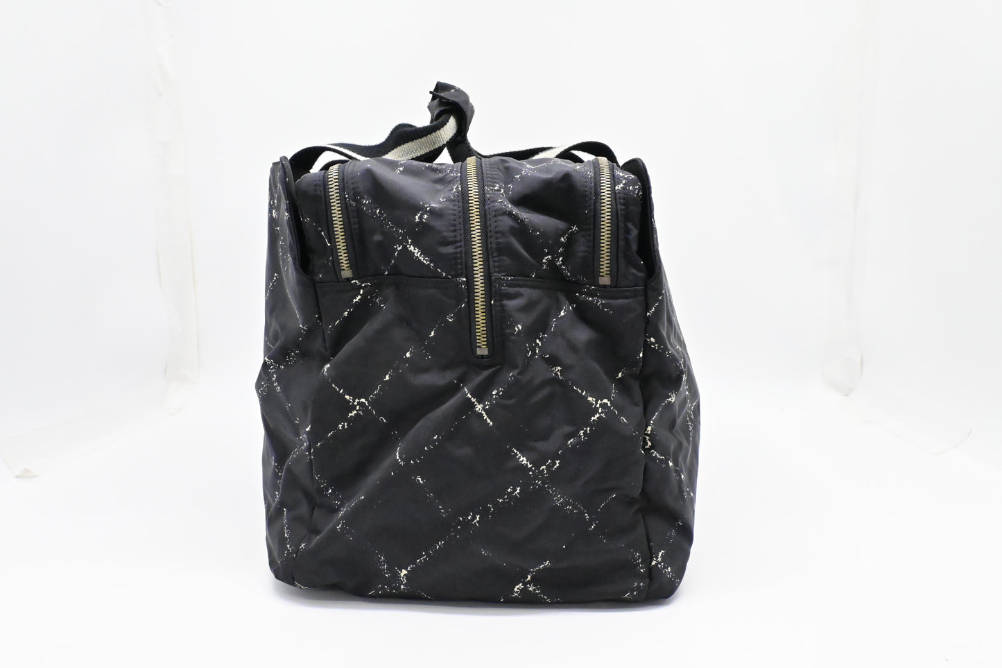 Chanel Travel Line Travel Bag in Black Nylon