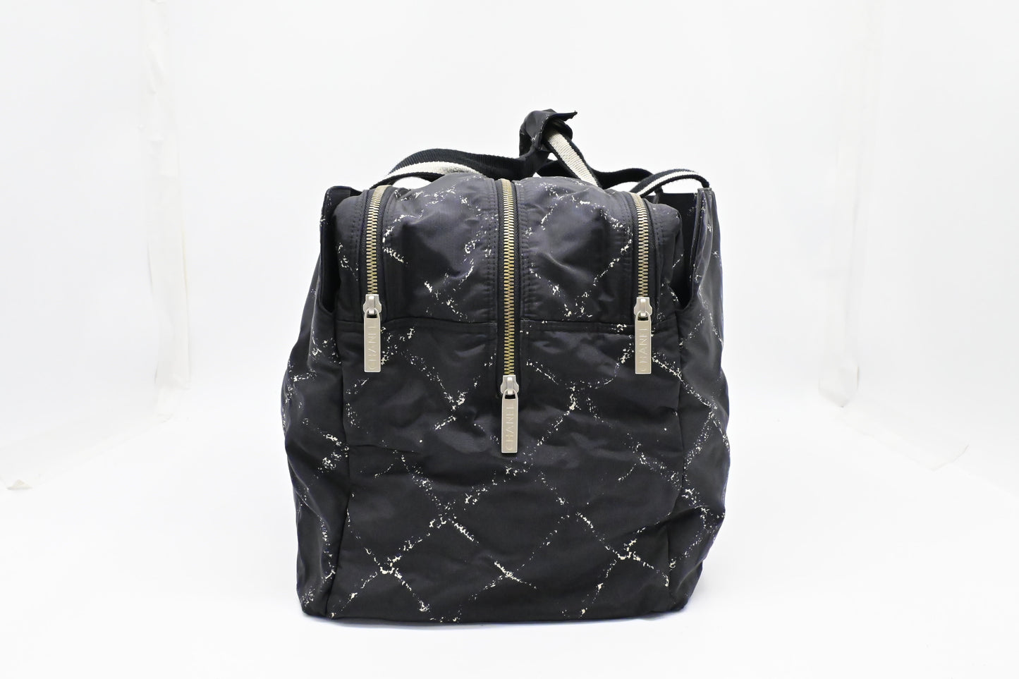 Chanel Travel Line Travel Bag in Black Nylon